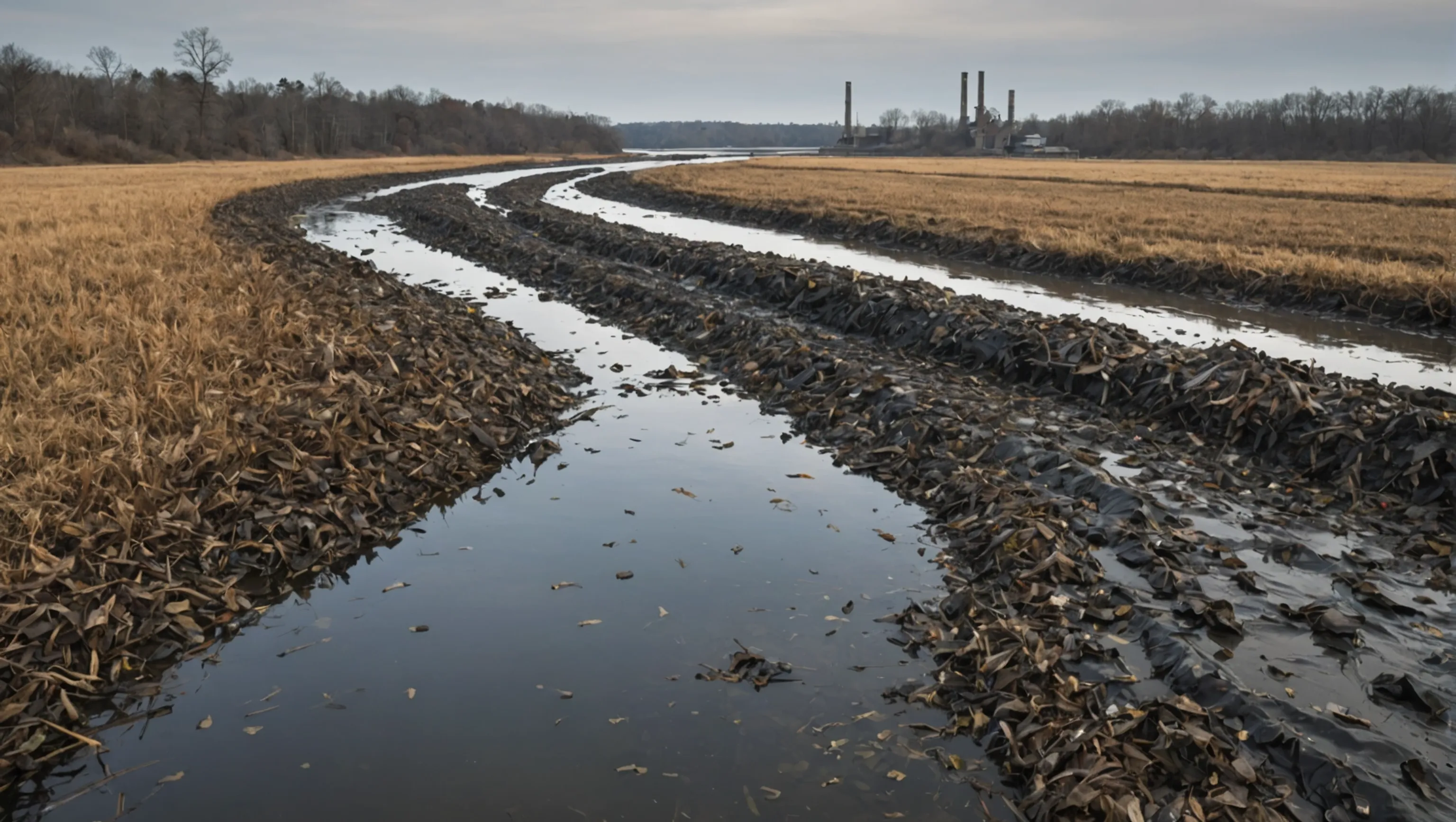 Pollution des cours d'eau et ses impacts sur l'écosystème