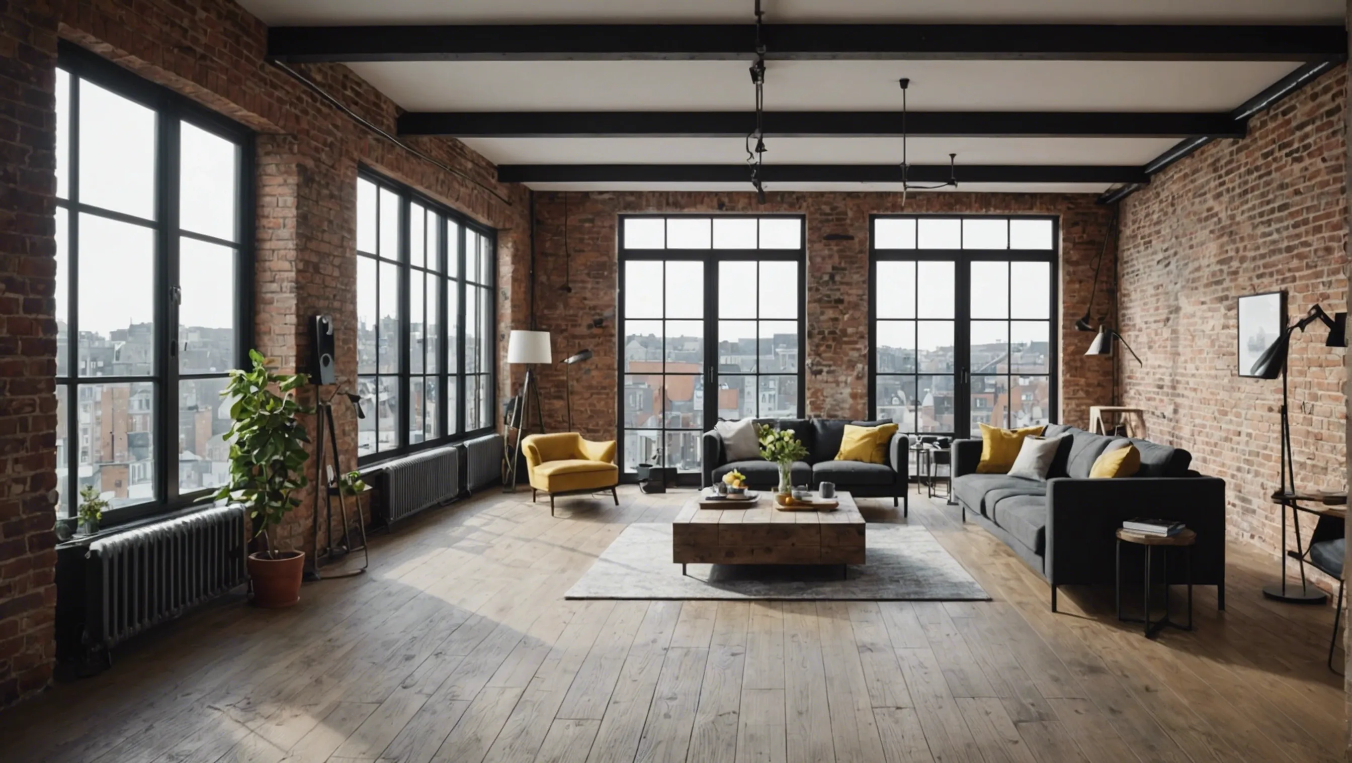 Loft avec terrasse