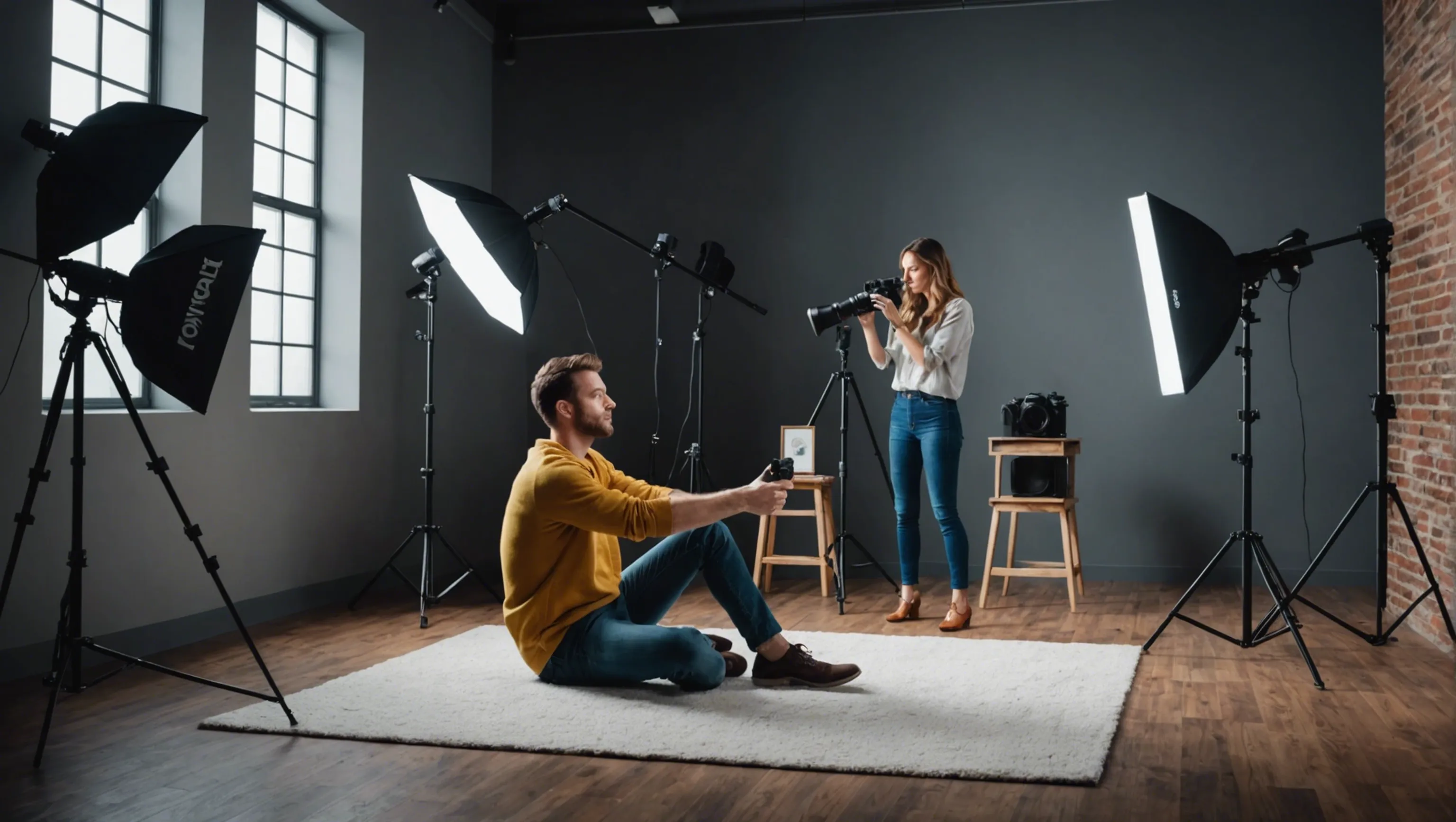 Séance photo en intérieur pour des résultats professionnels