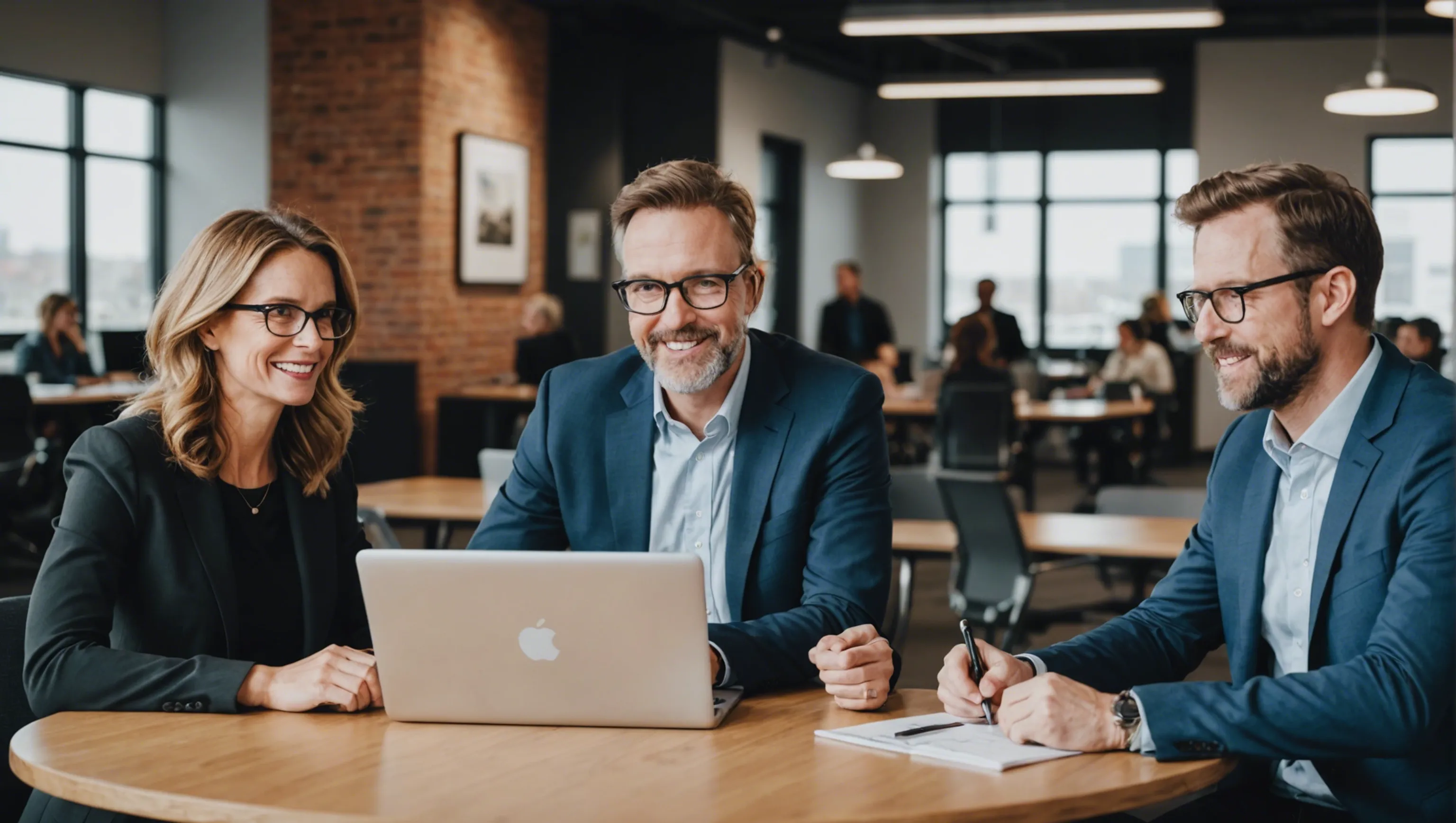 Directeur, CEO et DRH bénéficiant du coworking occasionnel