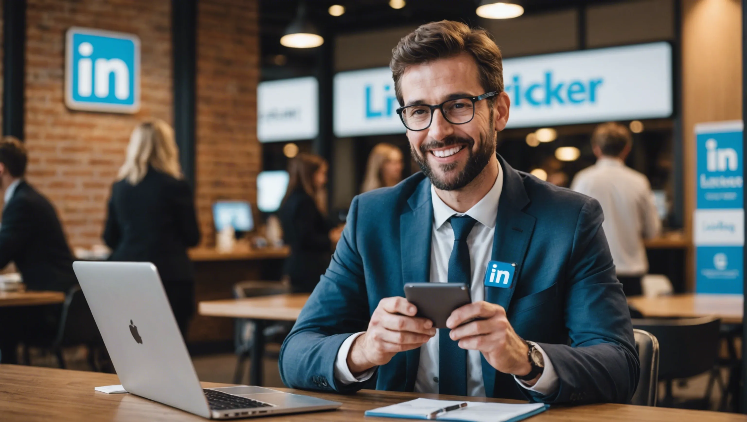 Verfügbarkeit und Jobsuche auf LinkedIn für Marketer