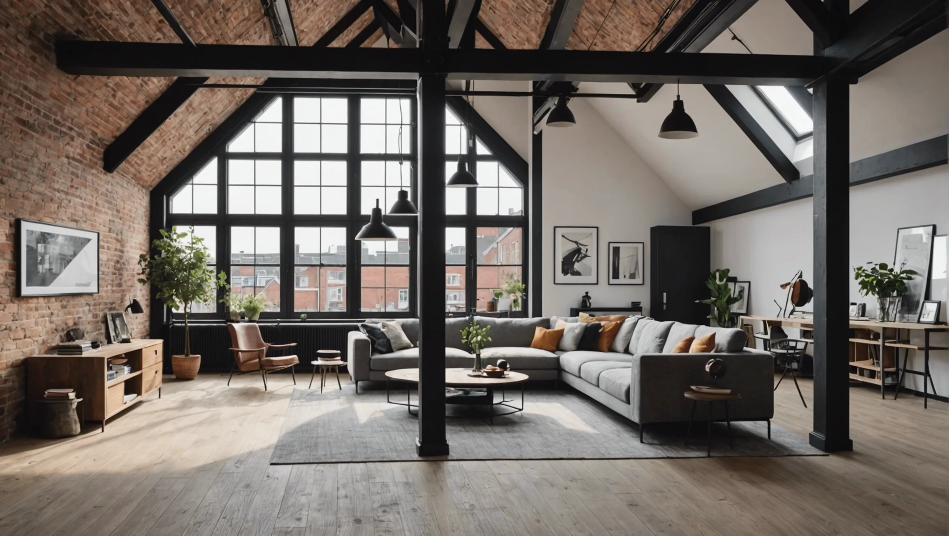 Aménagement d'un loft avec le style loft amsterdamois