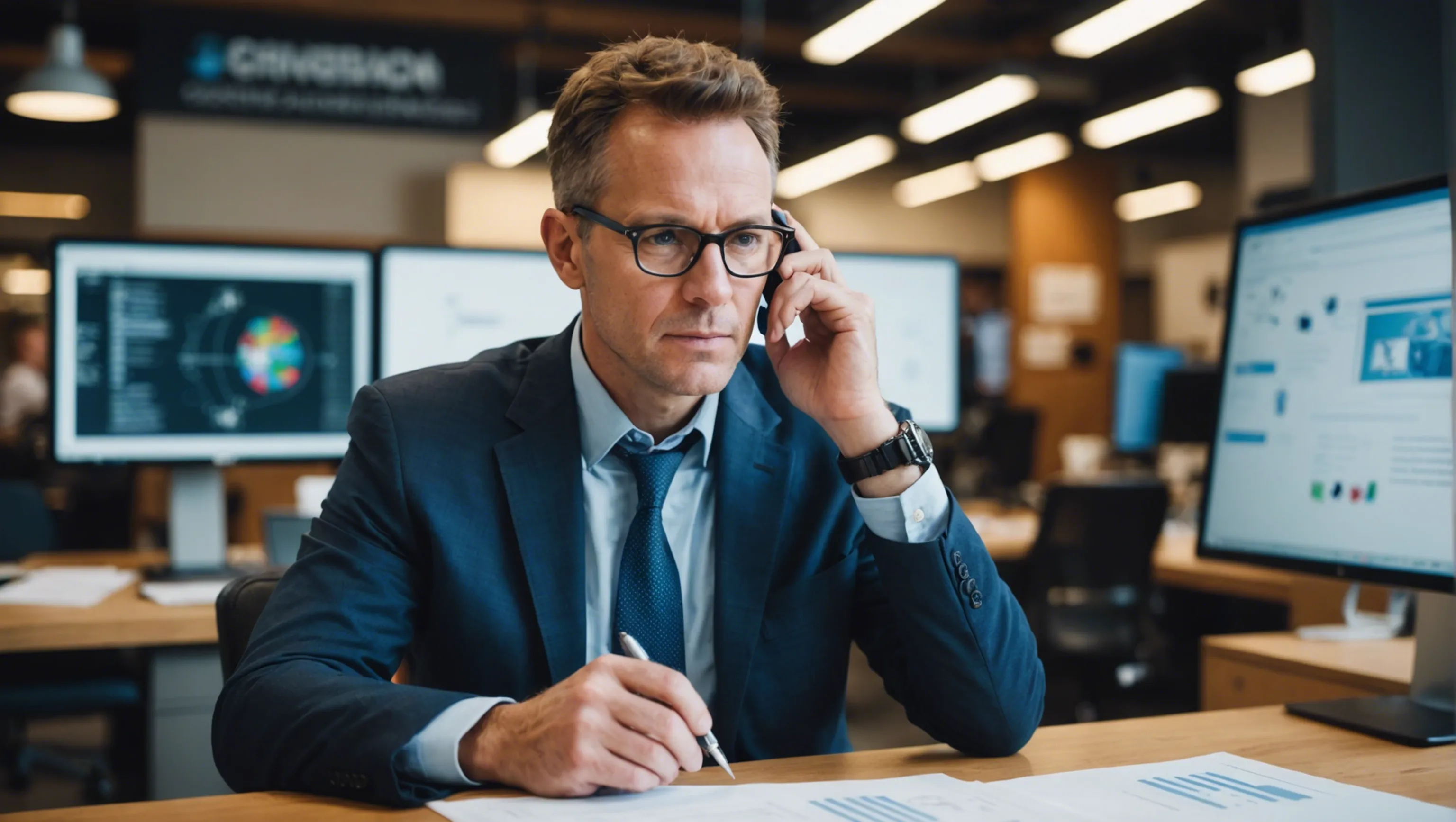 Directeur de l'innovation travaillant sur le positionnement sur le marché