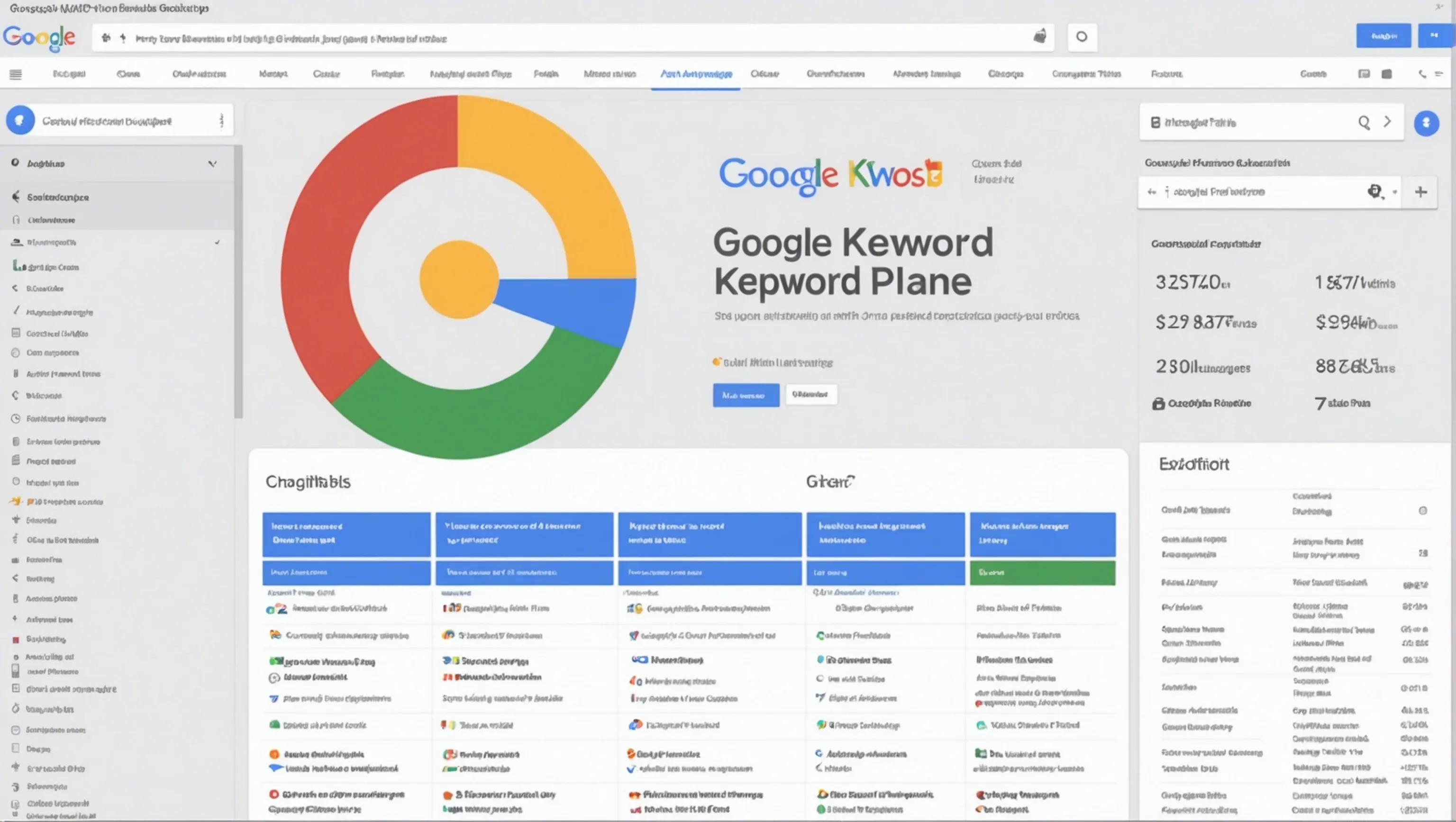 Features and benefits of Google Keyword Planner