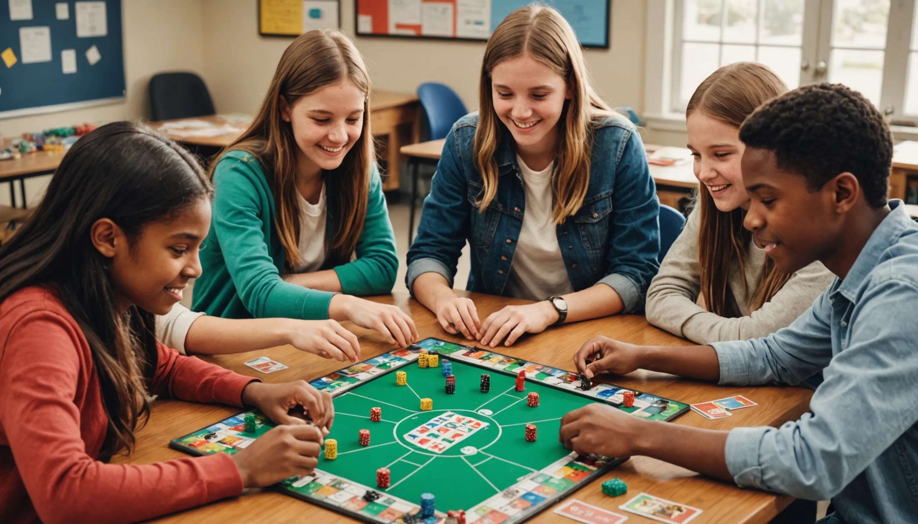 Board games for math practice for eighth grade students