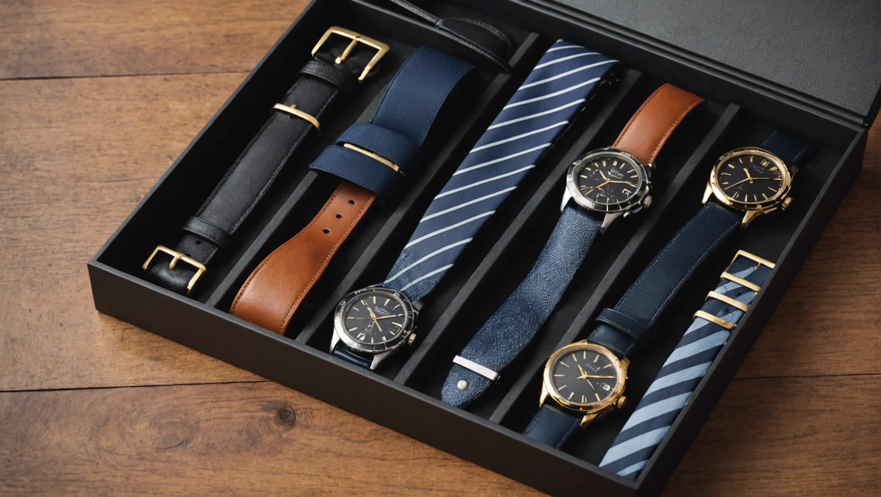 Box d'accessoires pour homme