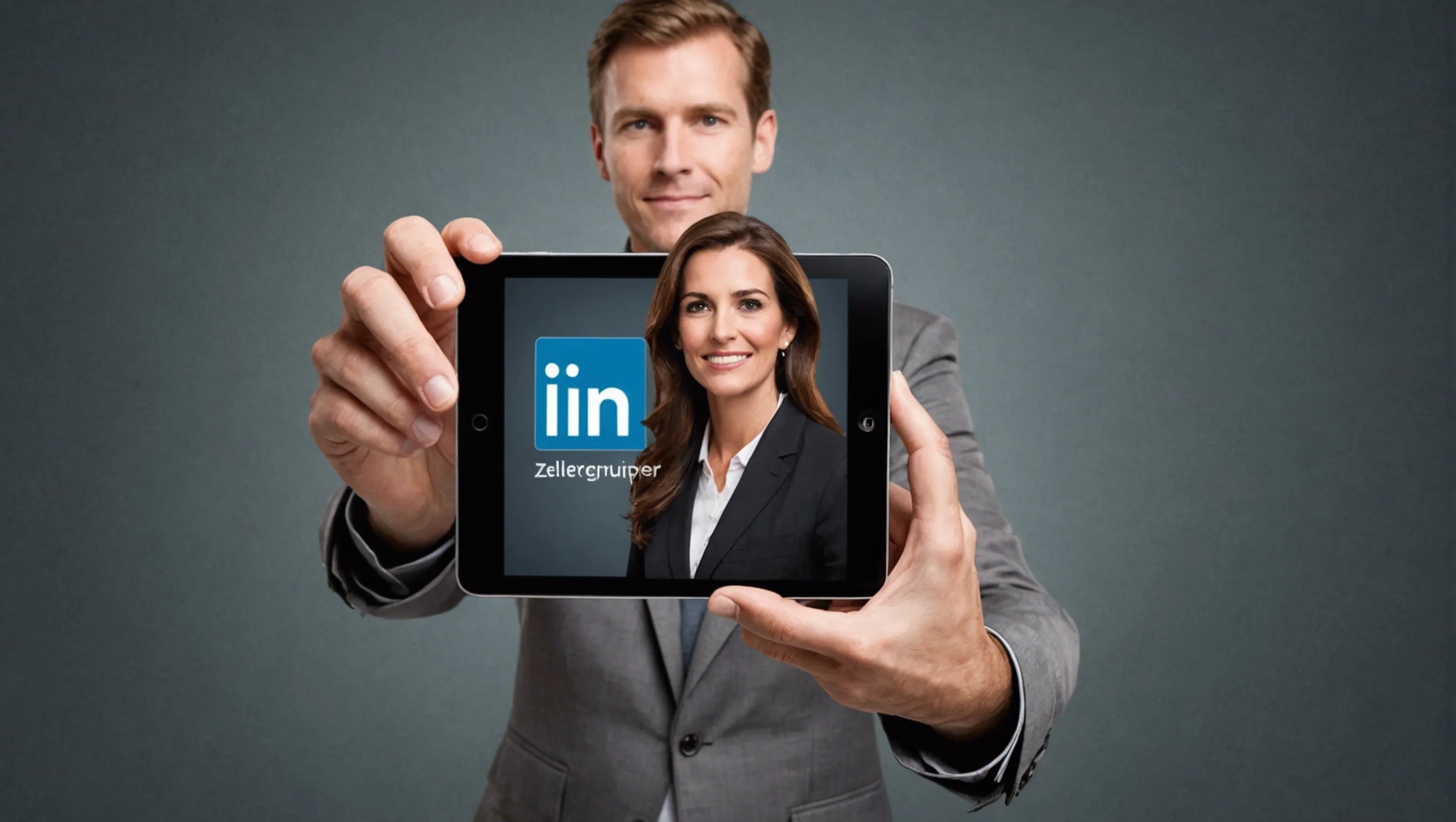 Marketer using LinkedIn for Zielgruppen-Targeting