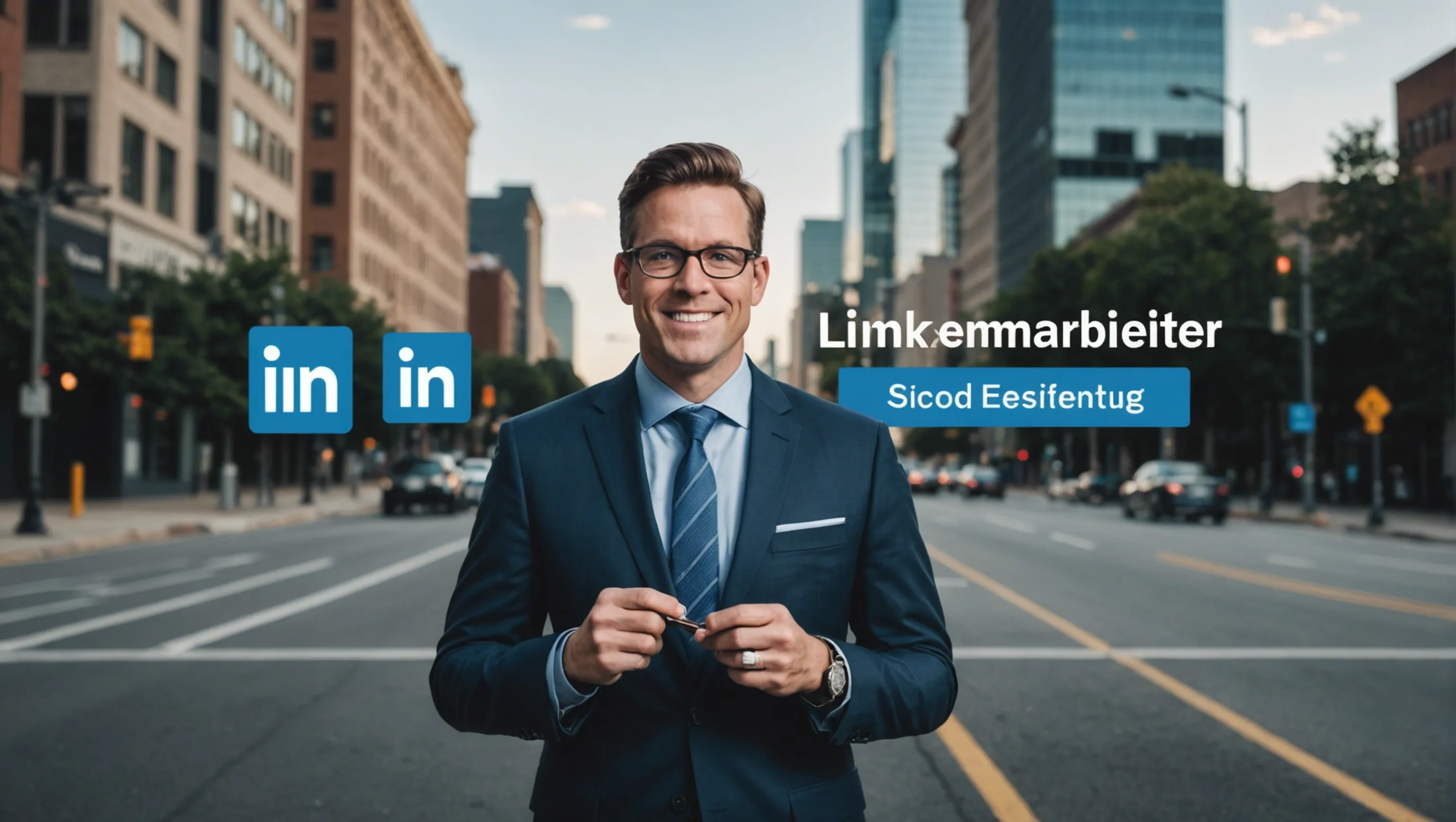 Erfolgreicher Marketer nutzt LinkedIn für Content