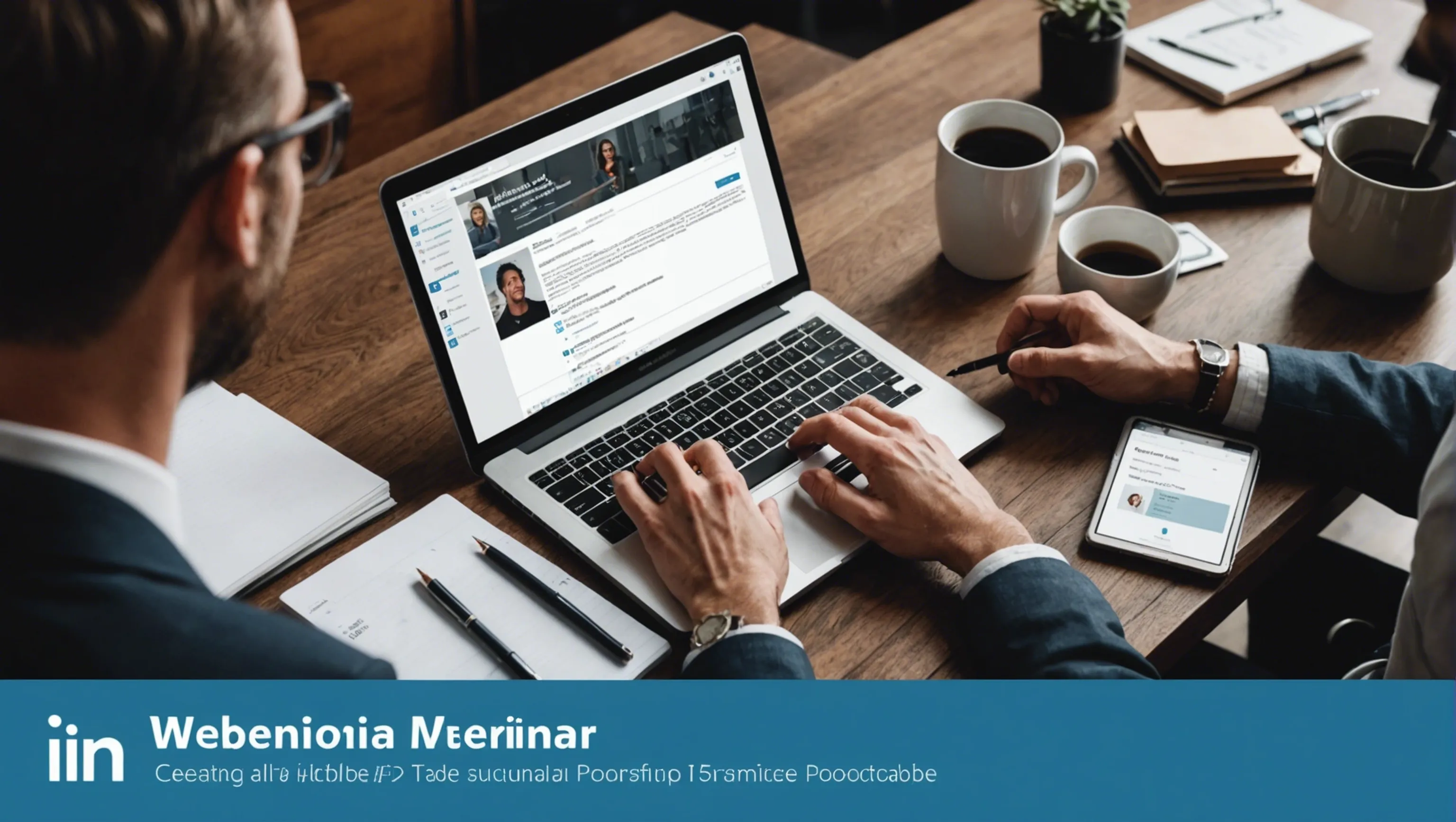 Wie erstellt man ein Webinar auf LinkedIn?