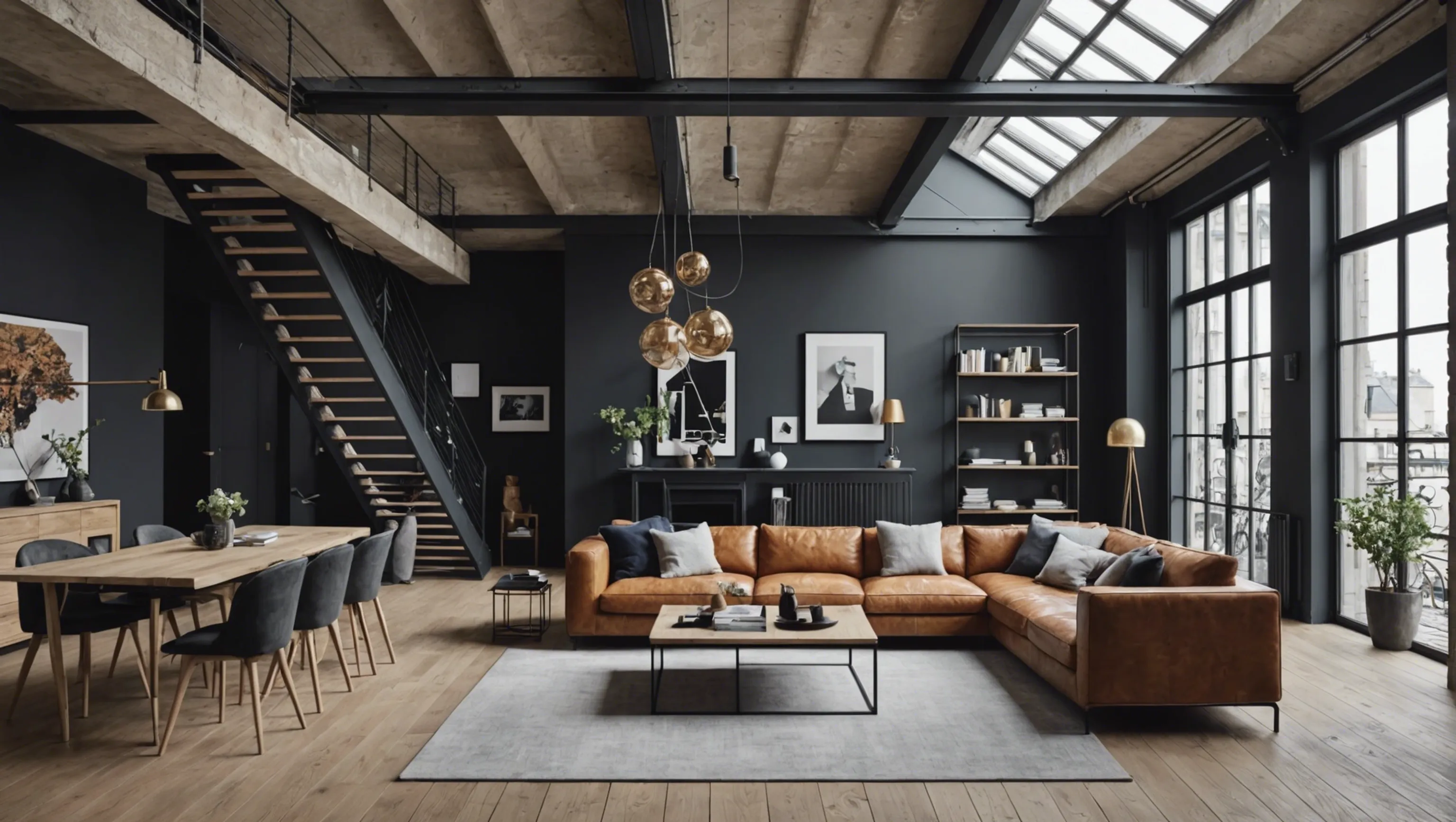 Créer un loft avec style loft dublinois à Paris