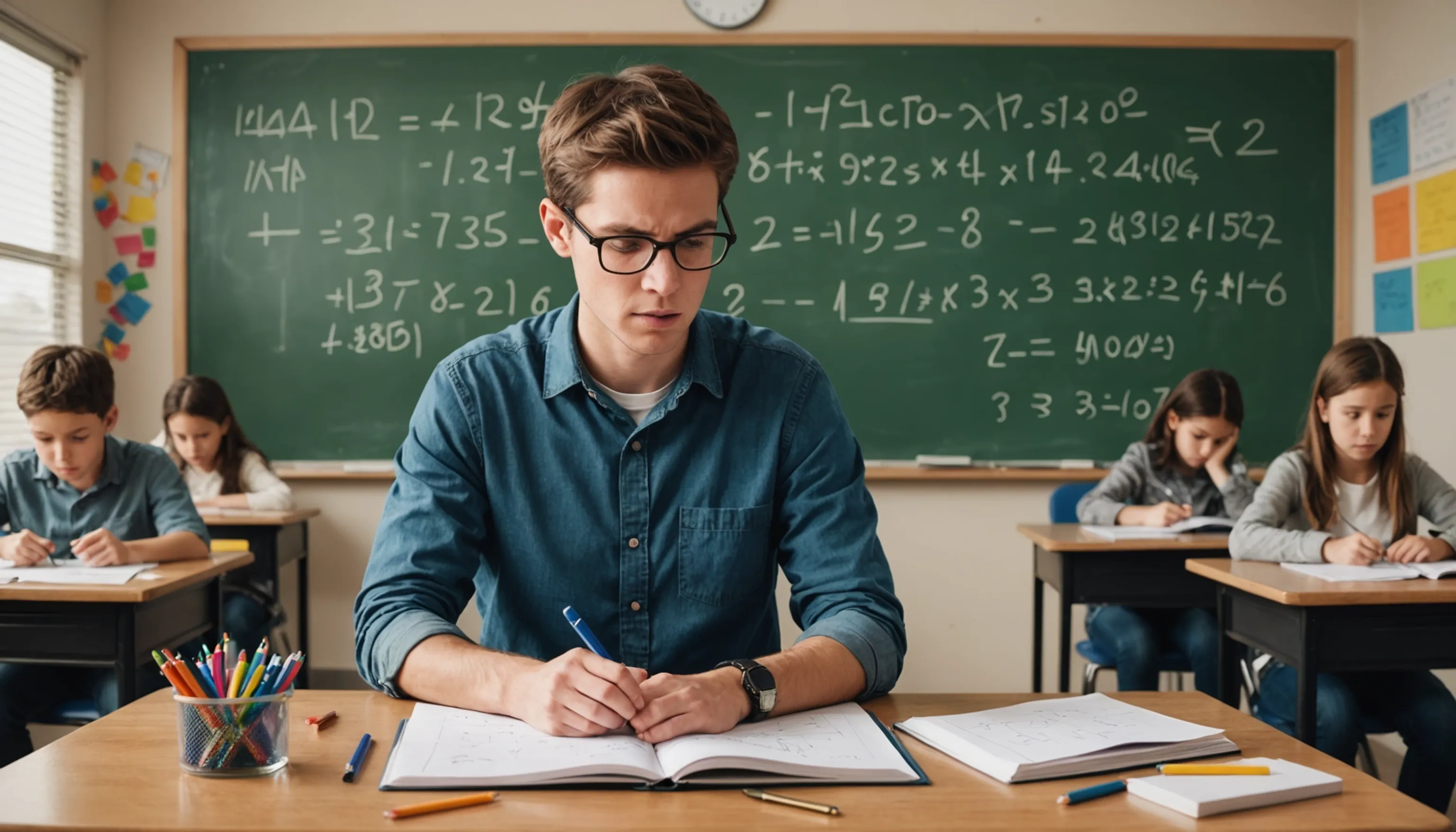 Causes of math anxiety in teenagers