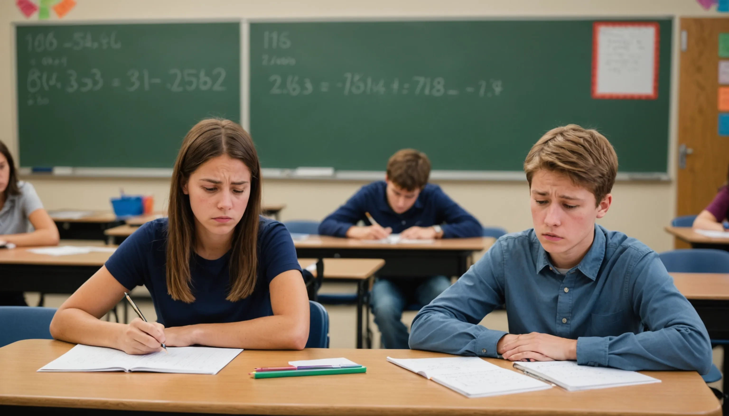 Negative past experiences leading to math anxiety in students