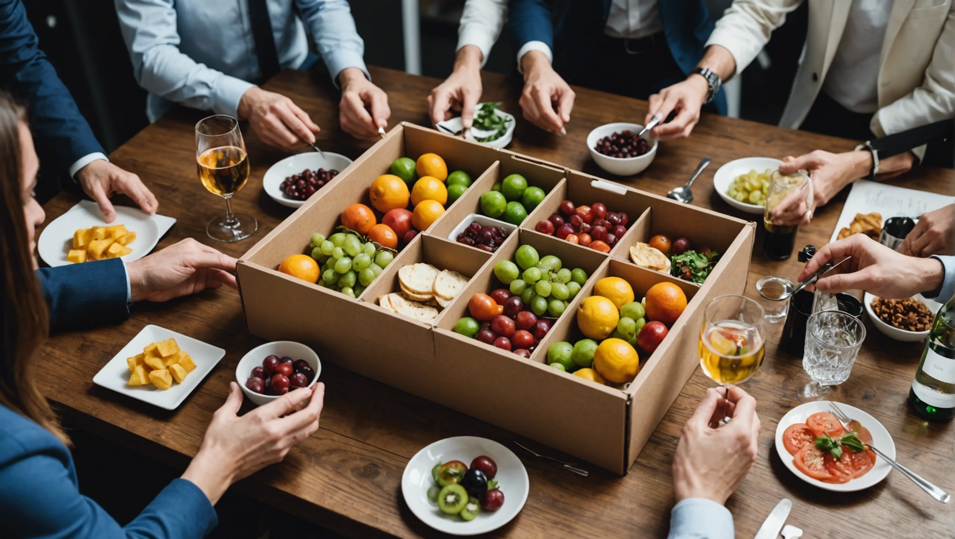 Organisation d'un Box Apéro pour entreprise