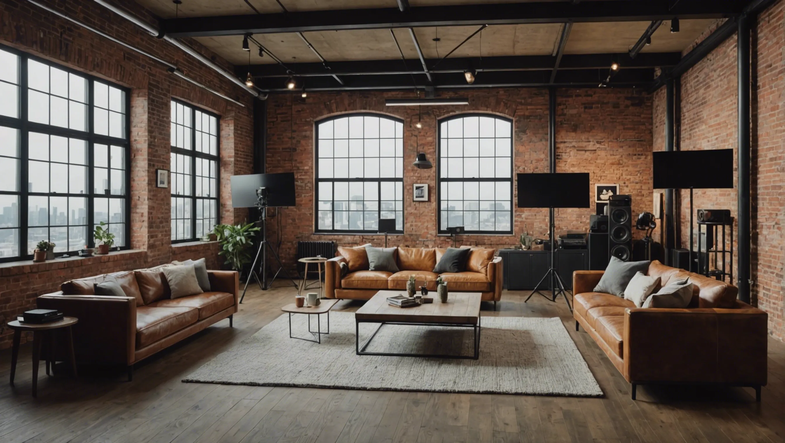 Loft avec équipement audiovisuel