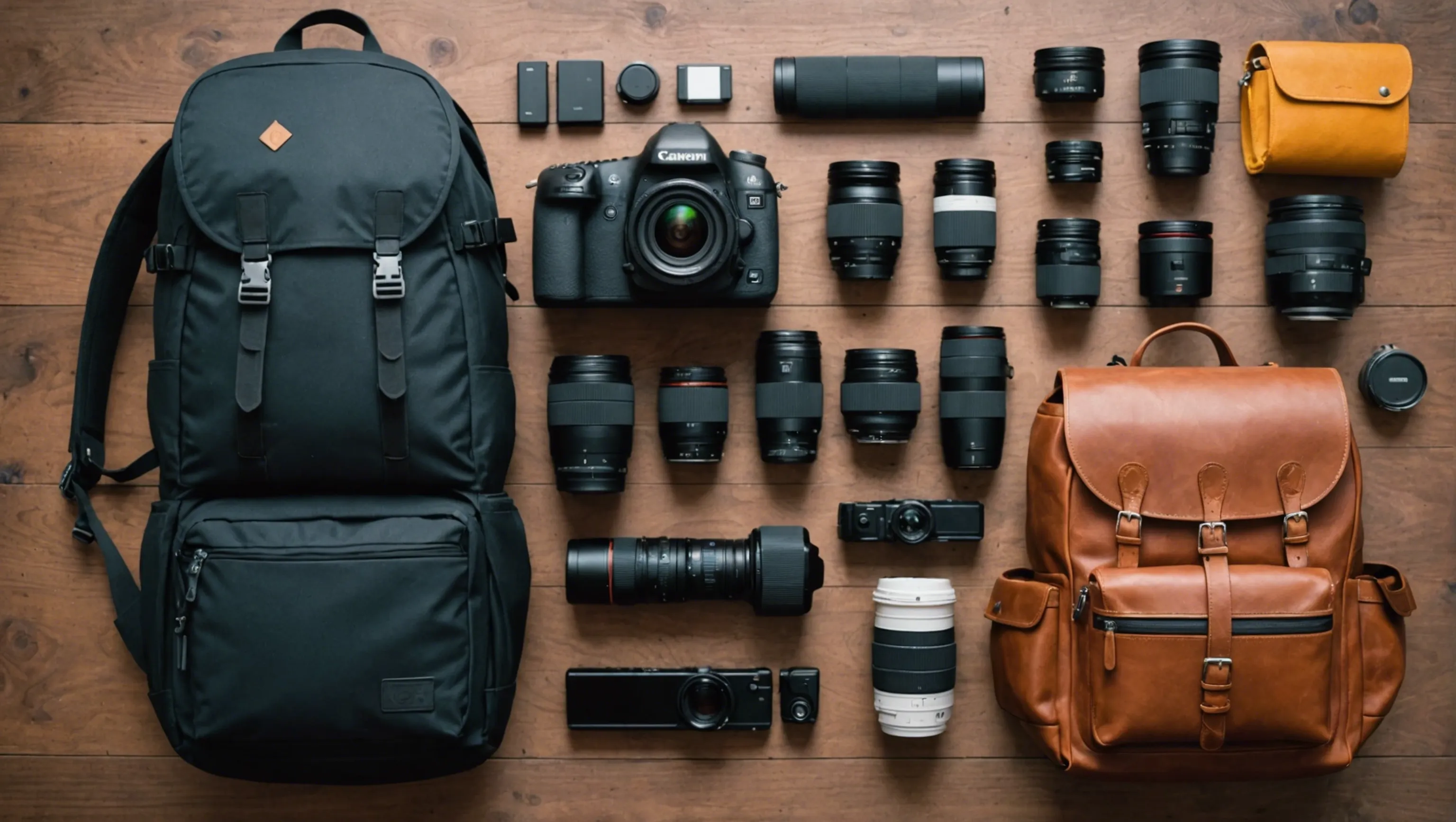 Préparer le matériel et les accessoires pour une séance photo de paysage