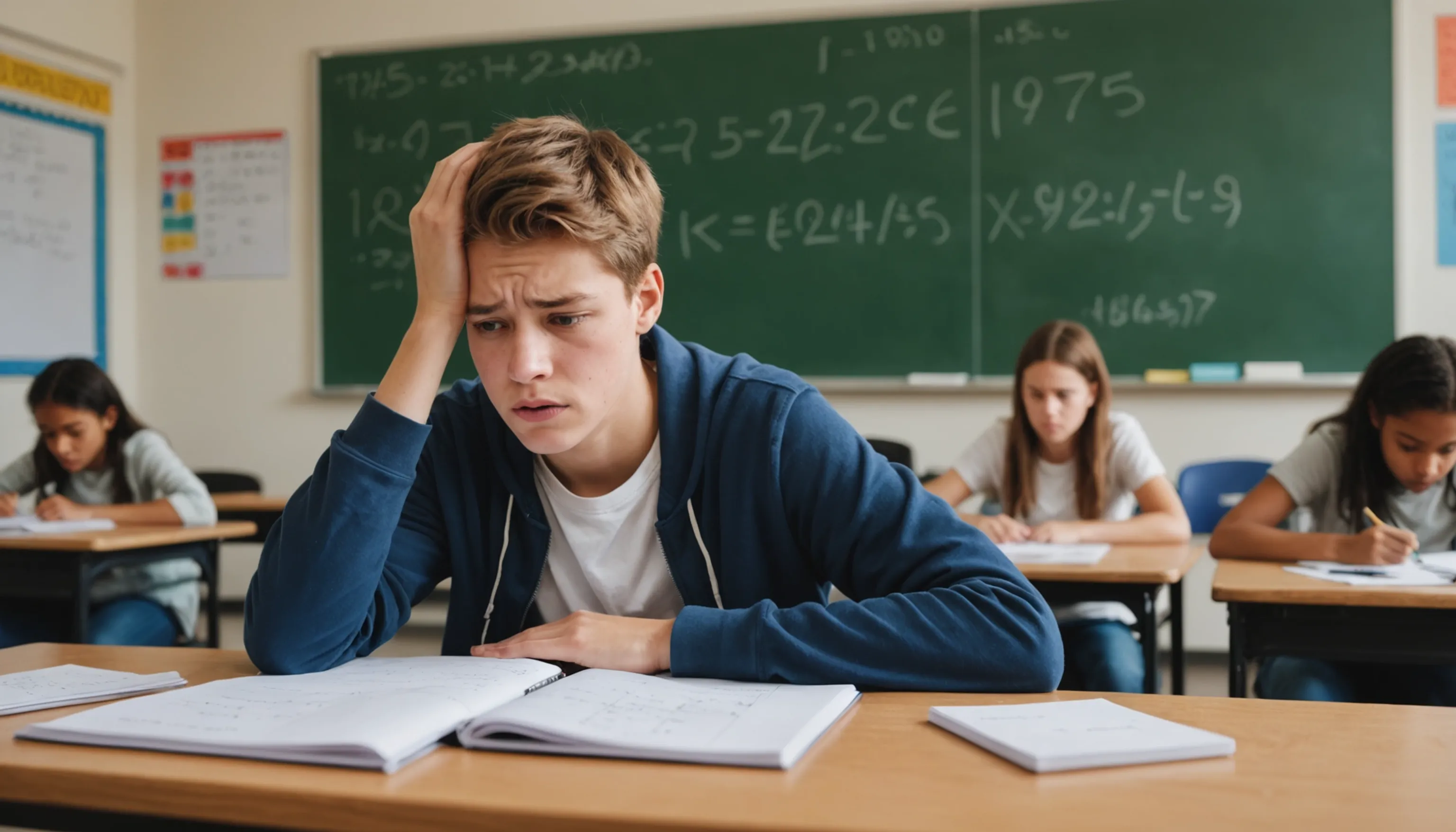 The effect of math anxiety on teenage learning and performance