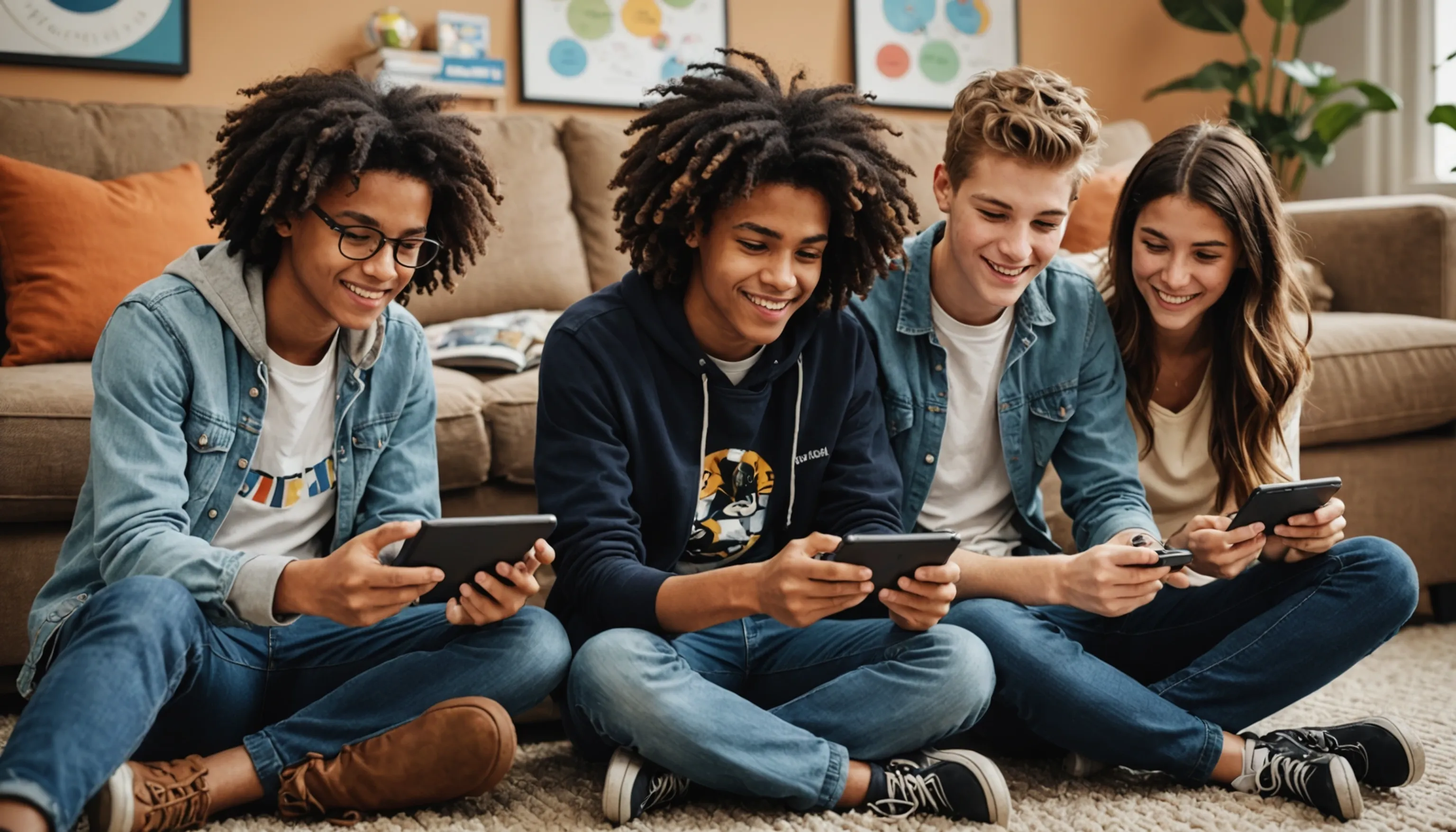 Digital educational games for teenagers