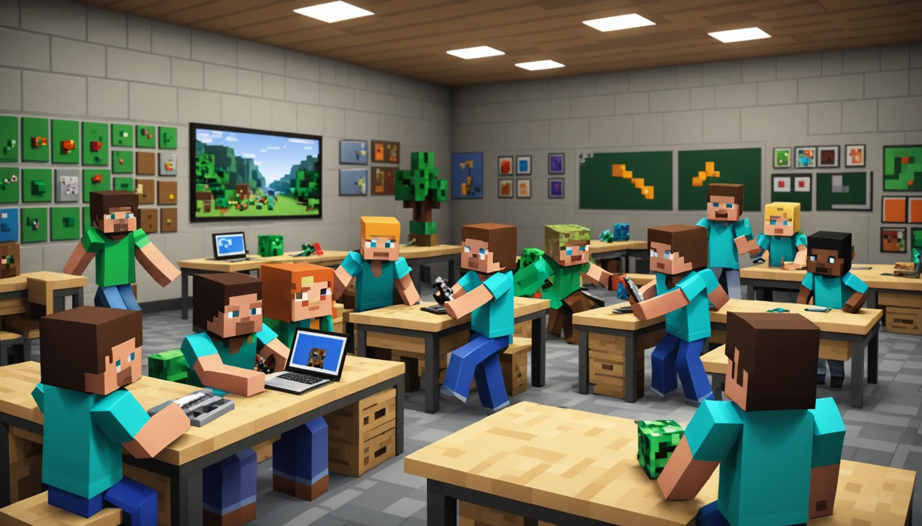 Overview of Minecraft: Education Edition for classroom engagement