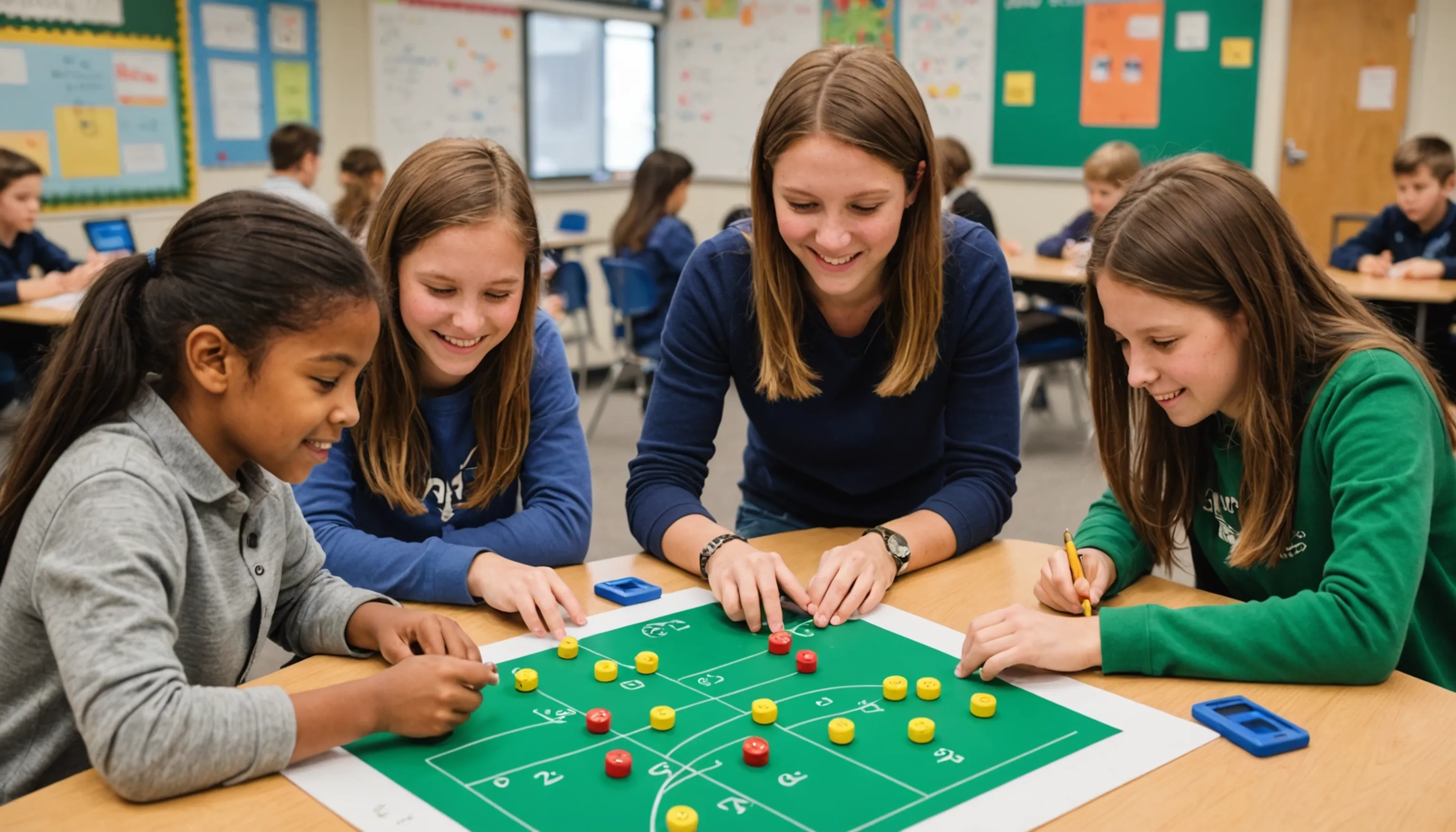 Interactive games boosting engagement in math education