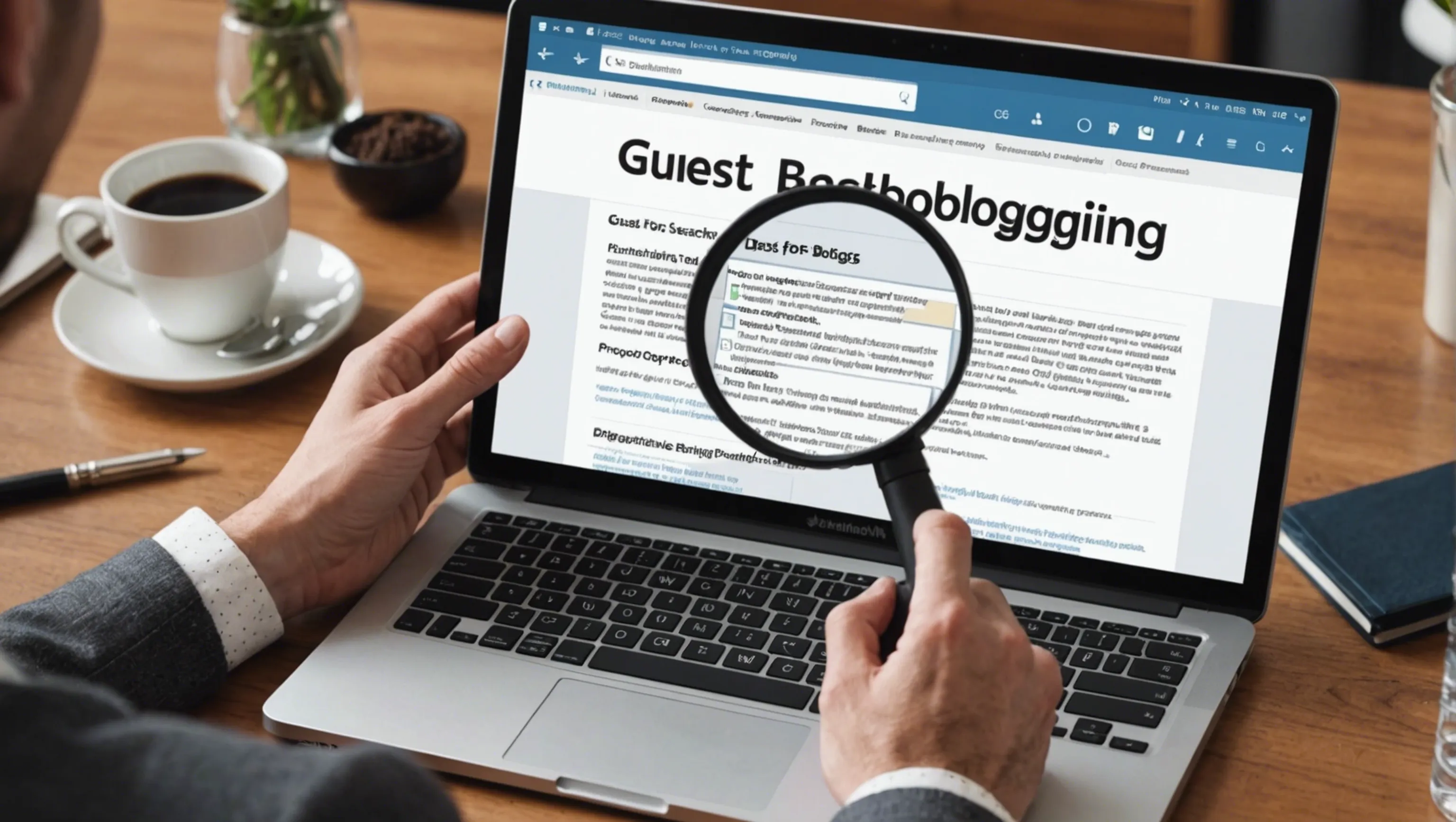 Using advanced search operators for guest blogging prospects