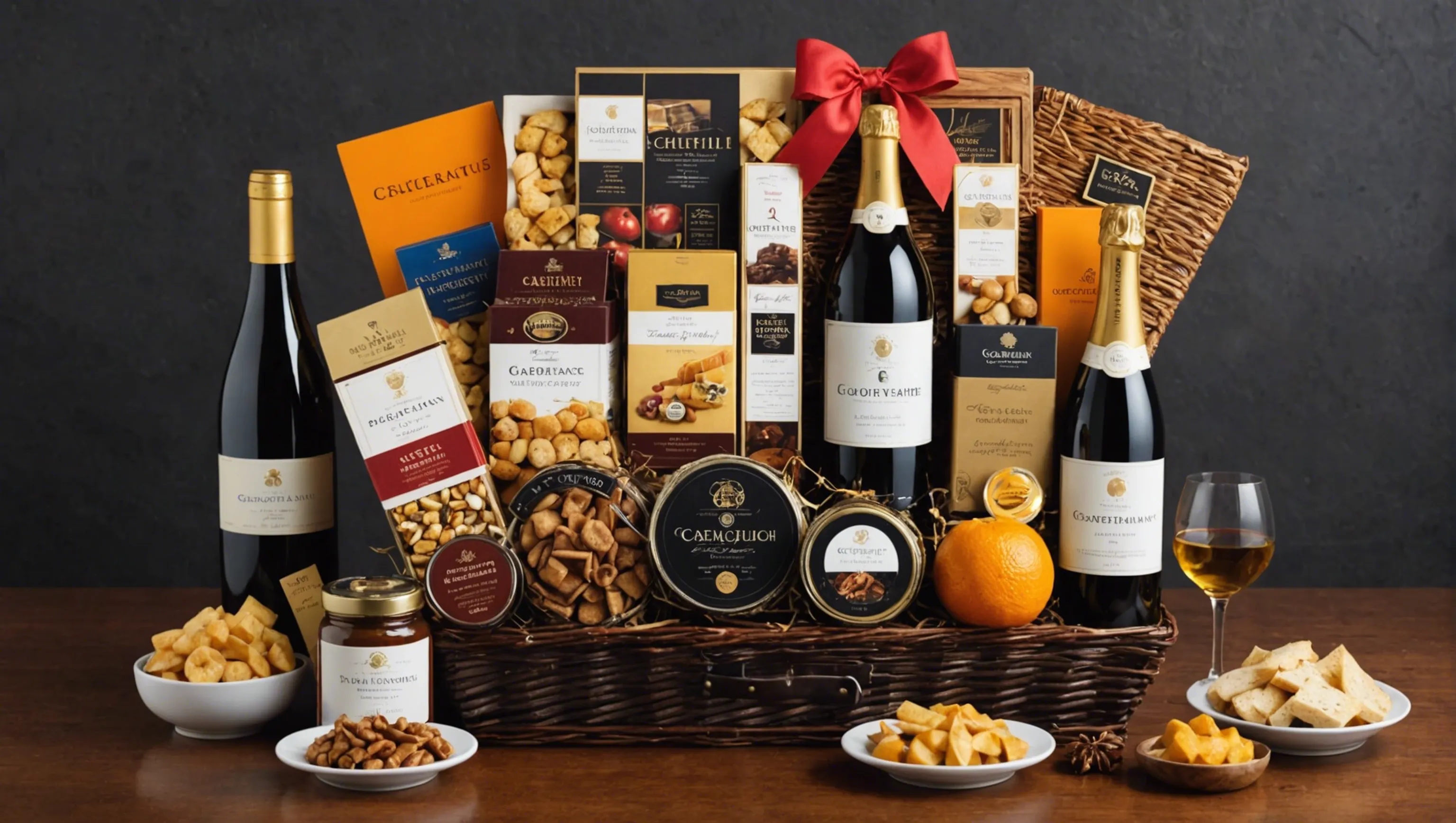 Panier gourmand pour entreprises - idées cadeaux