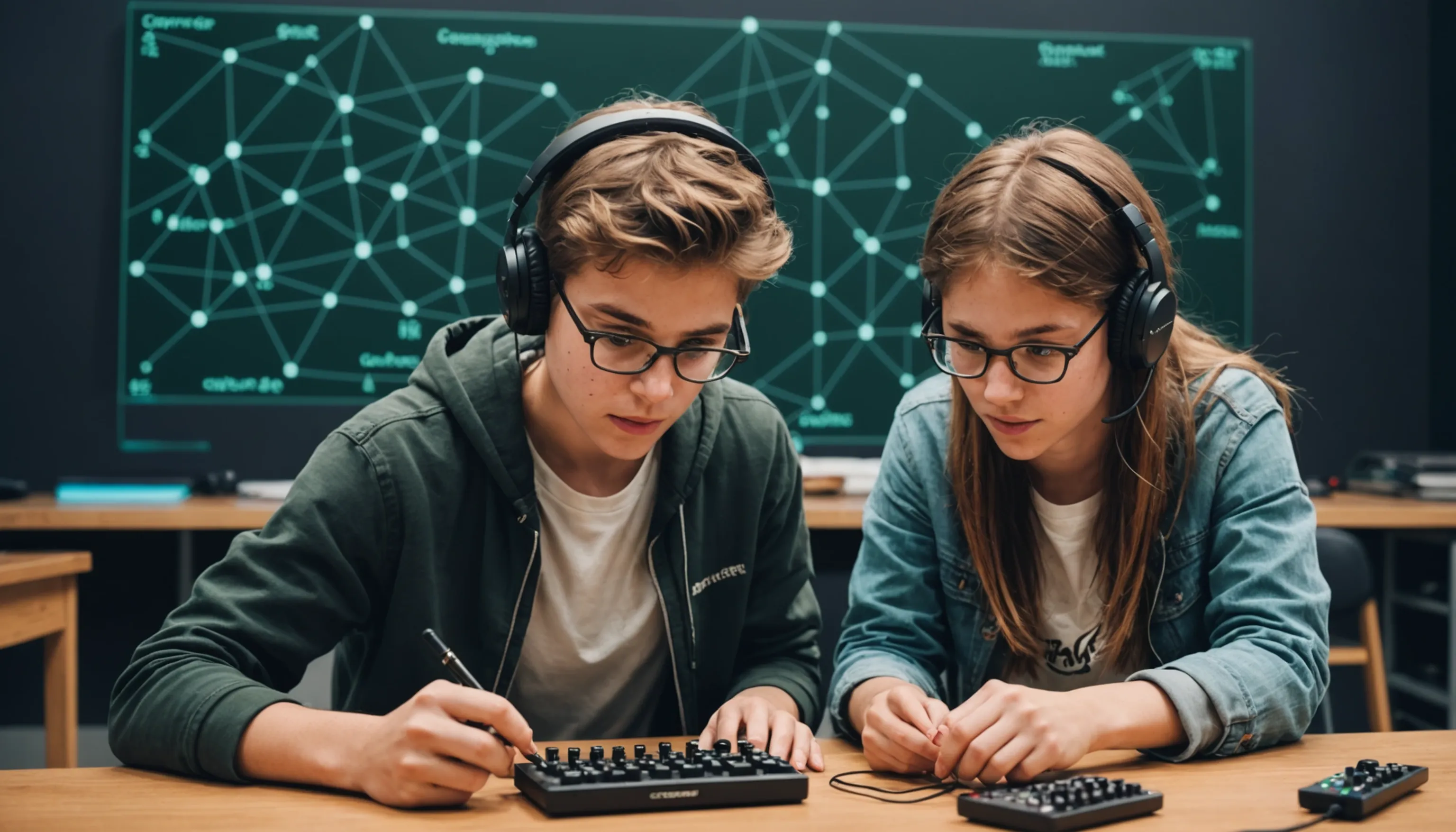 Connection between gaming and mathematics for teenagers