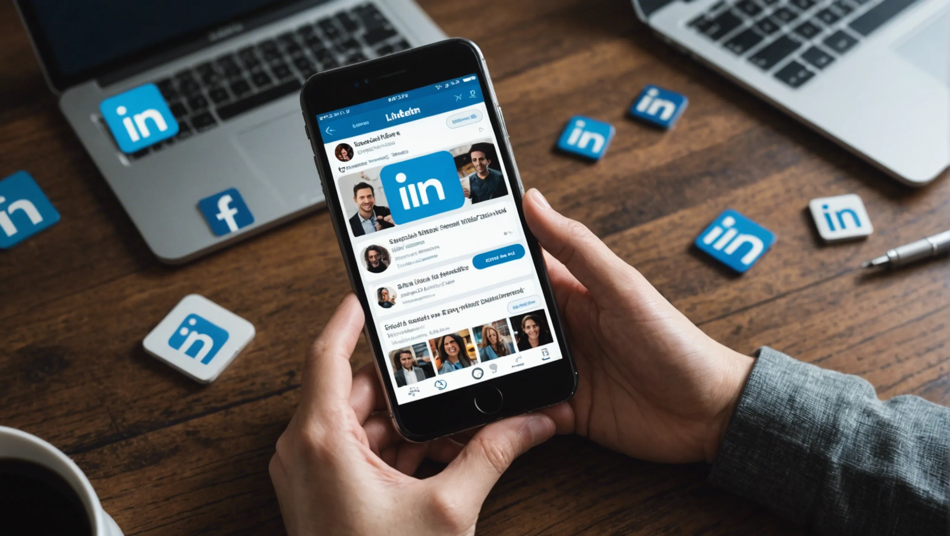 Social-Media-Integration für LinkedIn-Marketer