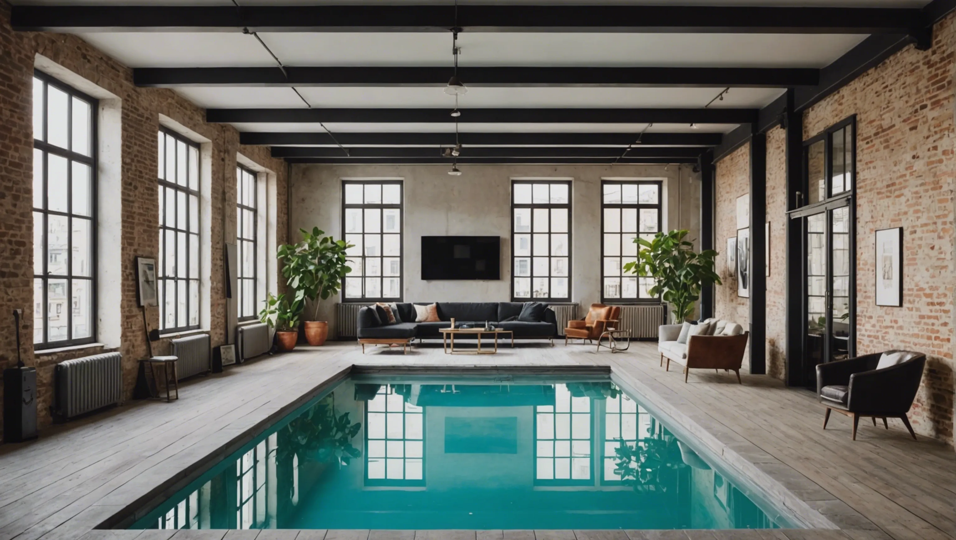 Loft avec piscine à Paris pour les Directeurs, CEO, DRH et Créatifs