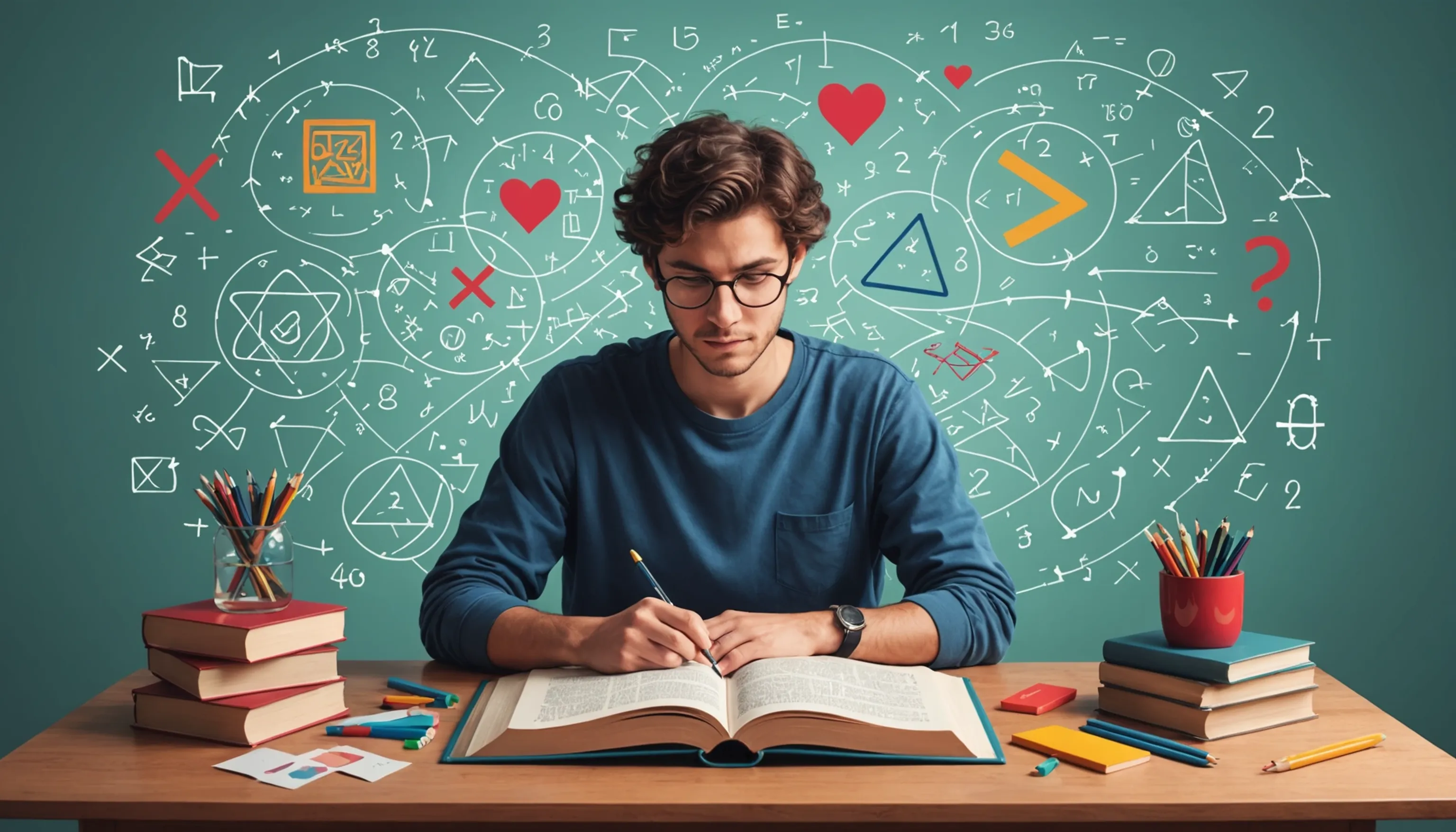 Personal journey of learning to love math