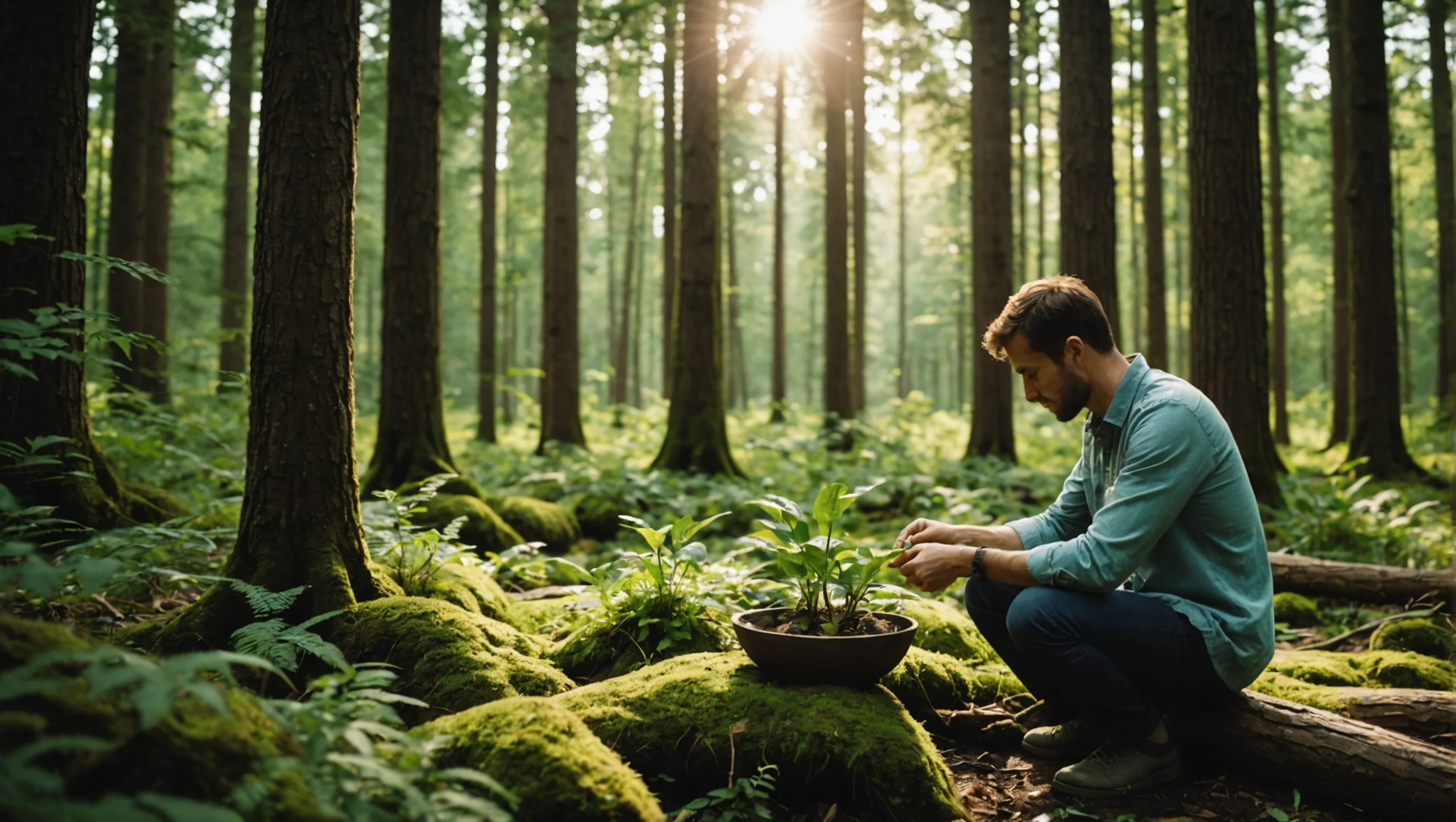 Rituels d'appréciation de la nature pour une connexion profonde avec notre environnement