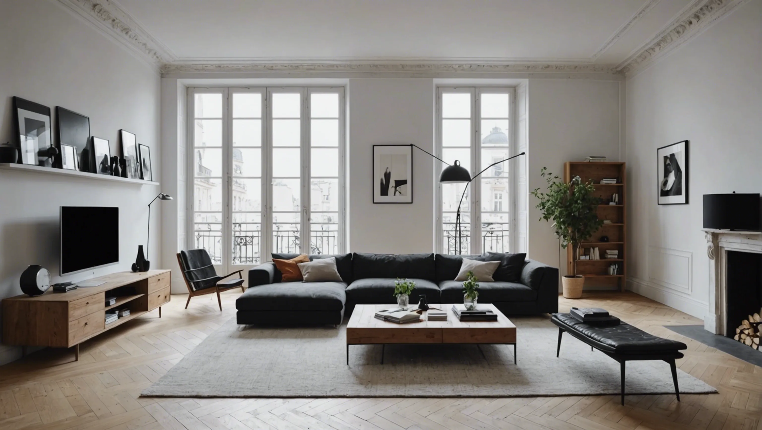 Loft avec style minimaliste à Paris