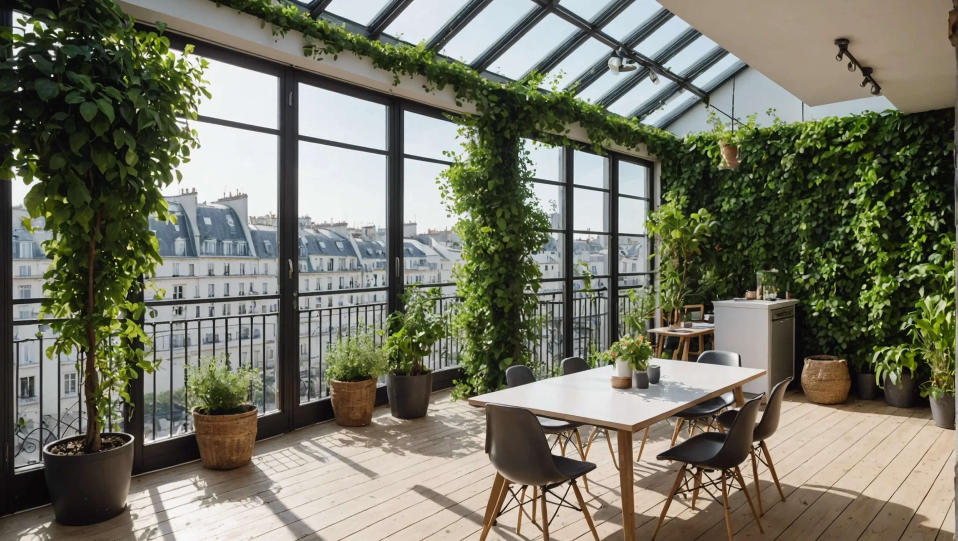 Loft avec terrasse à Paris pour professionnels créatifs