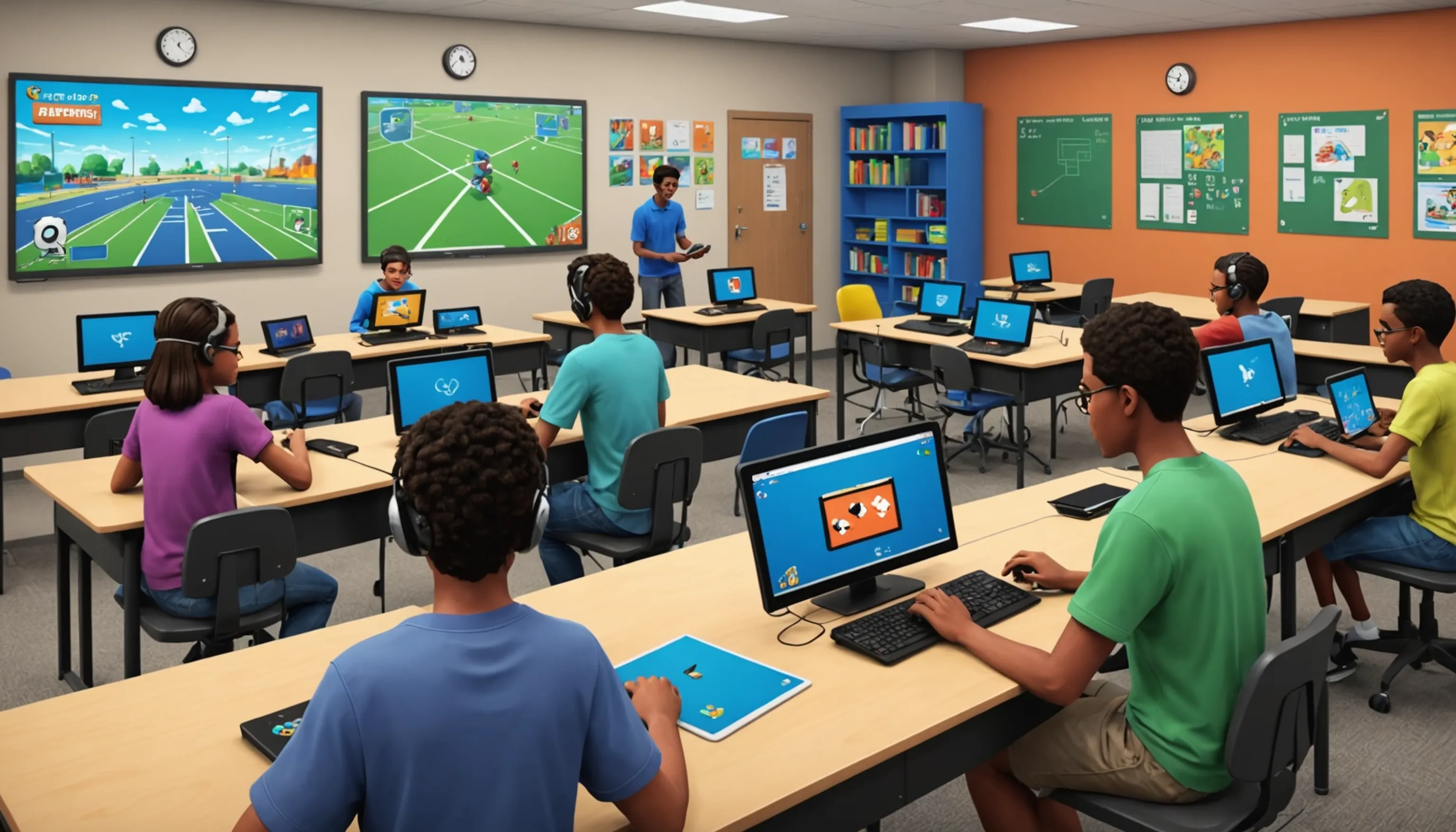 The impact of interactive learning through video games