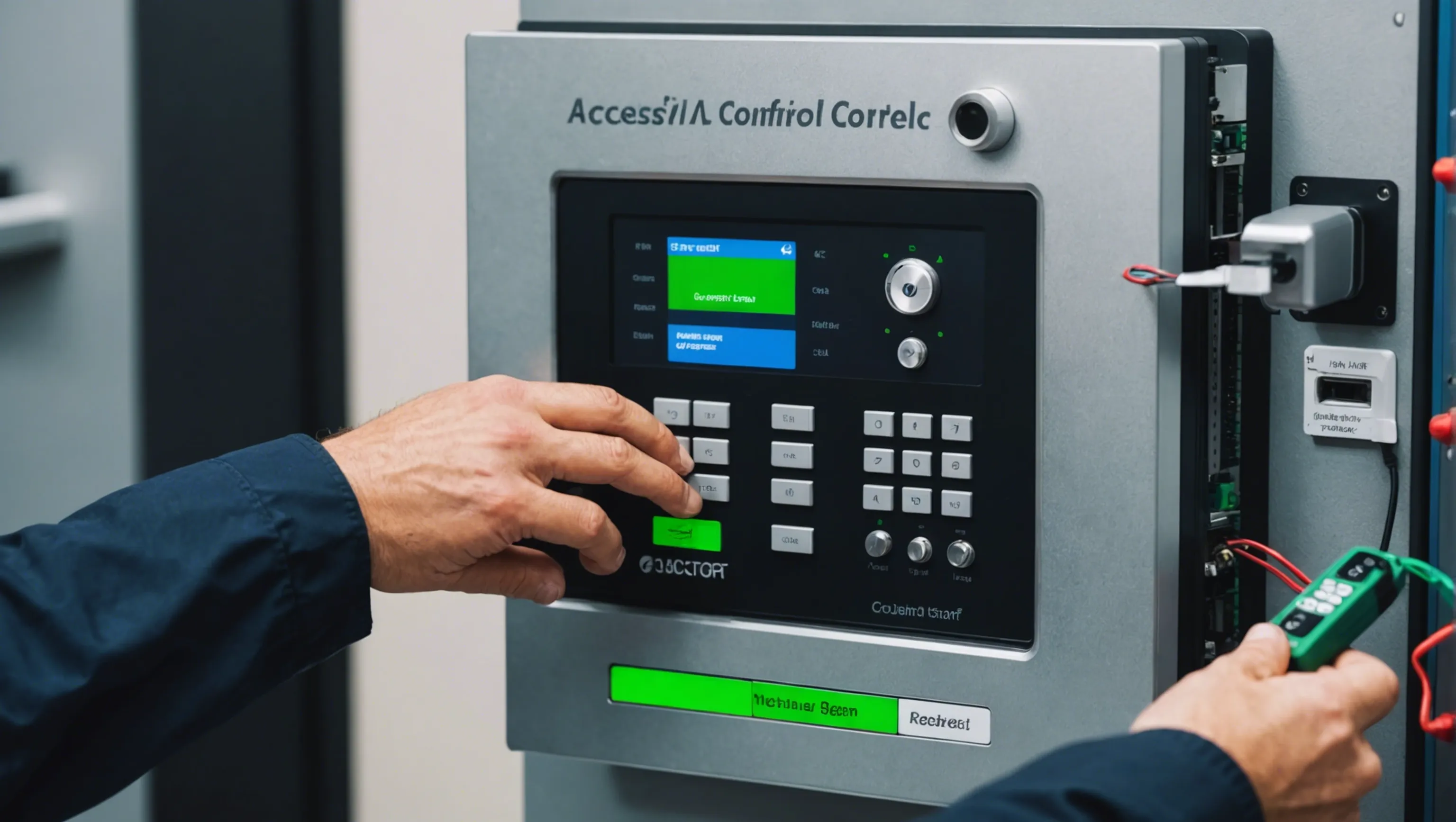 Installation et configuration du système de contrôle d'accès