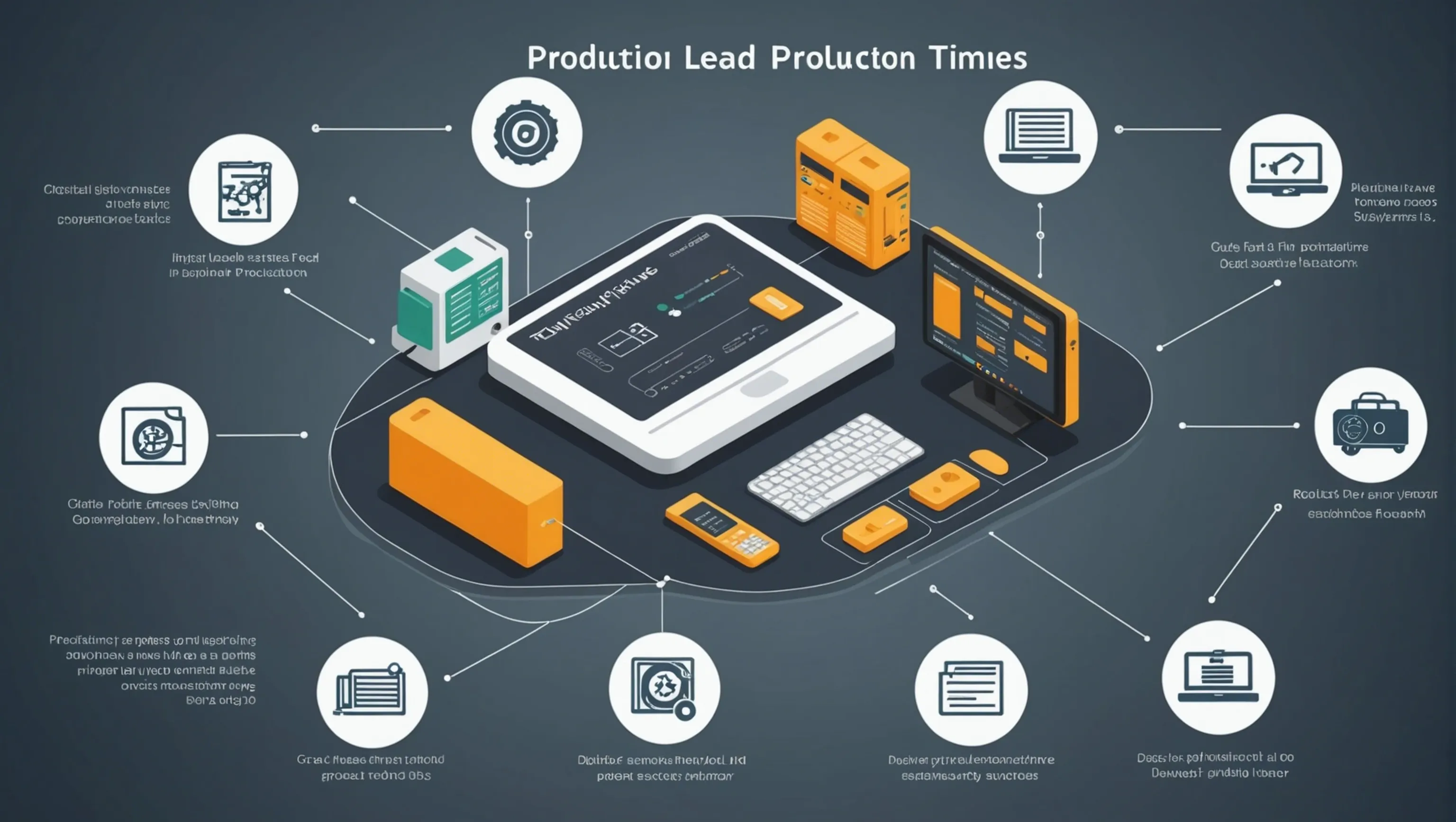 Réduction des délais de production dans la chaîne de production