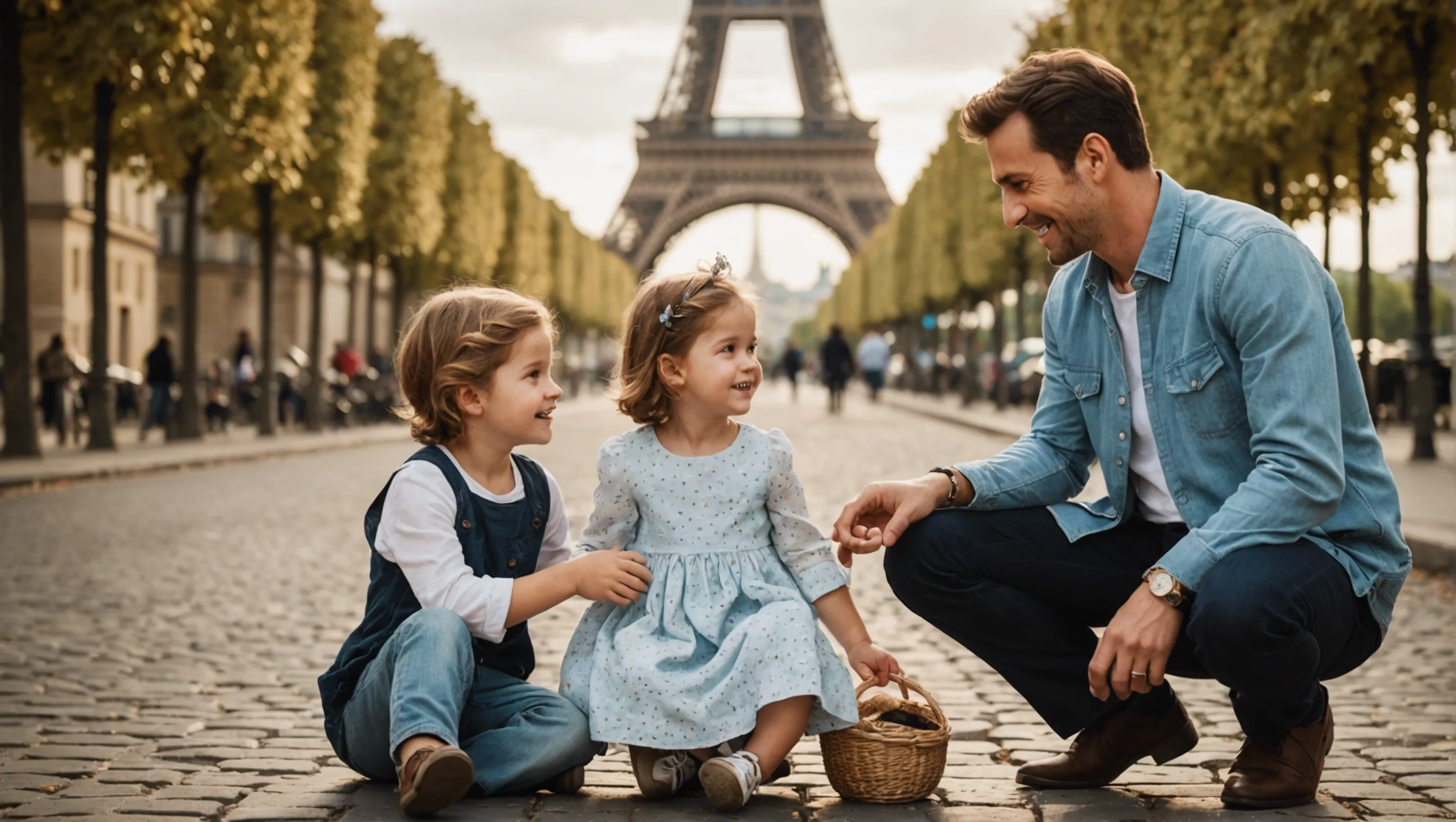 Photographe de famille à Paris capturant des moments précieux