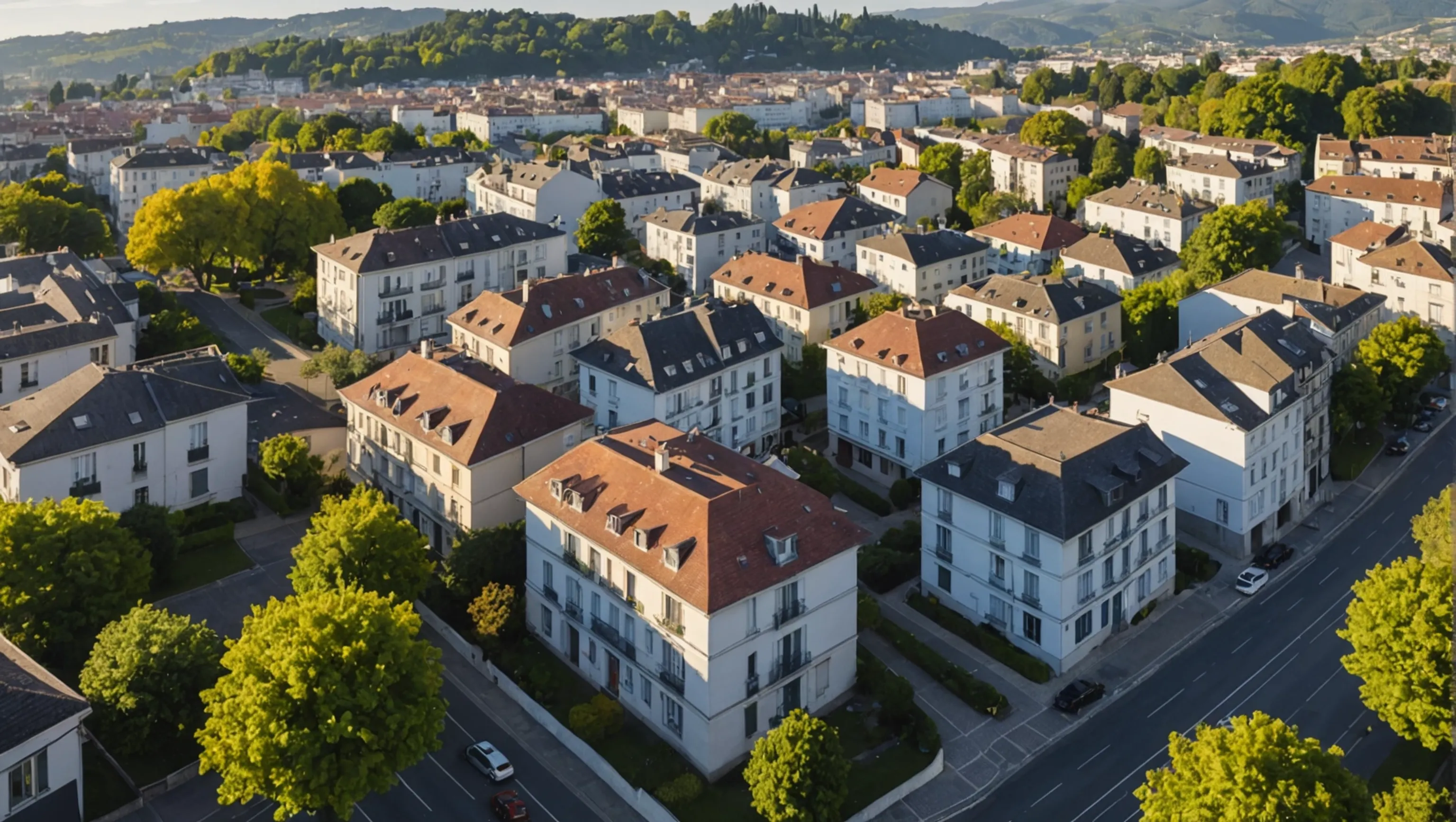 Les quartiers résidentiels de Pau