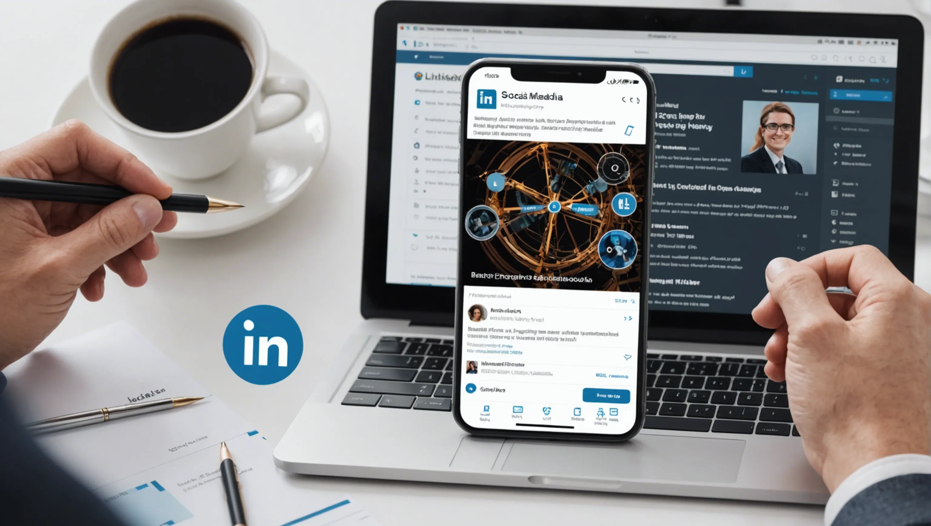 Best Practices für die Social-Media-Integration auf LinkedIn