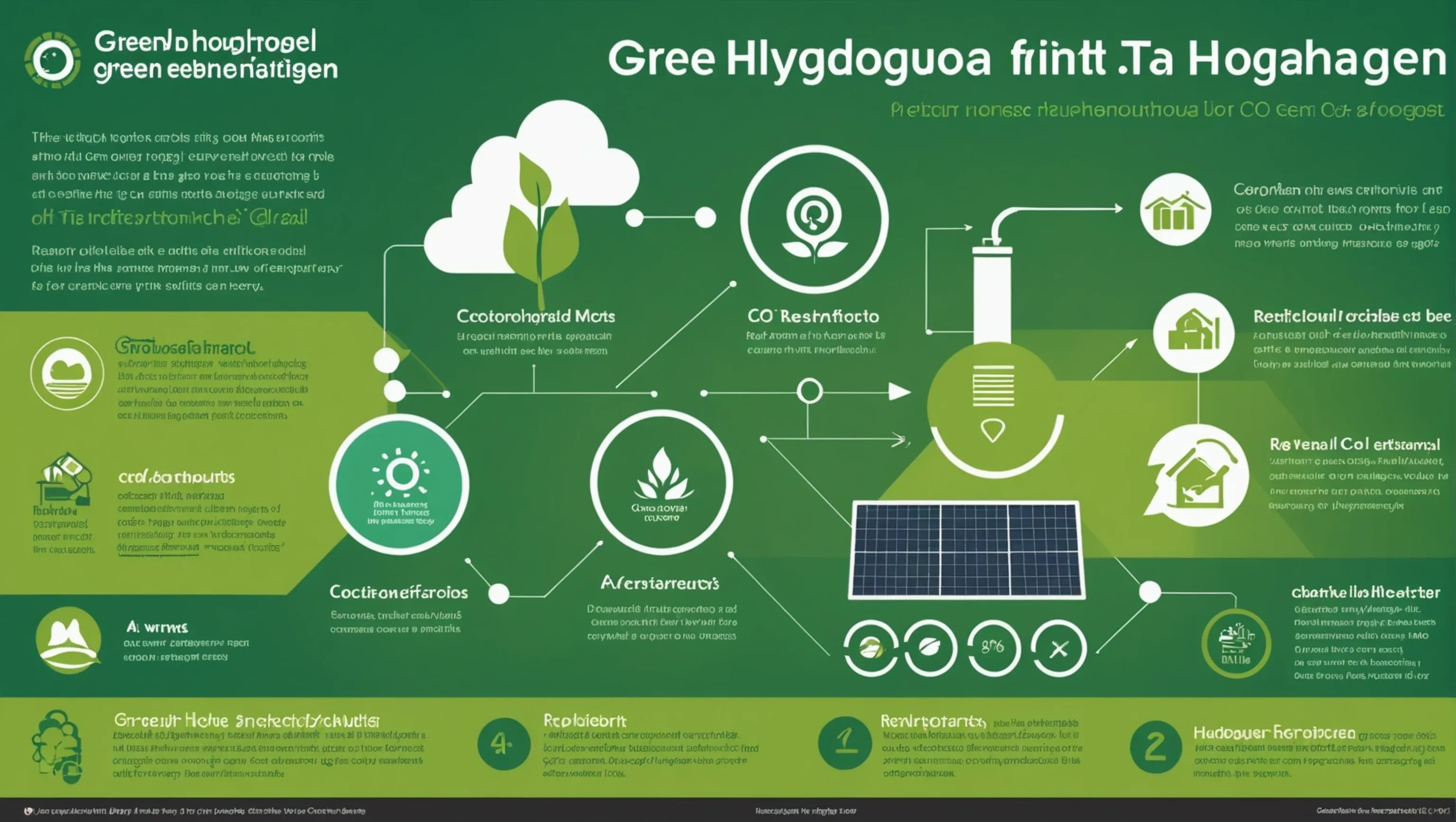 Avantages environnementaux de l'hydrogène vert