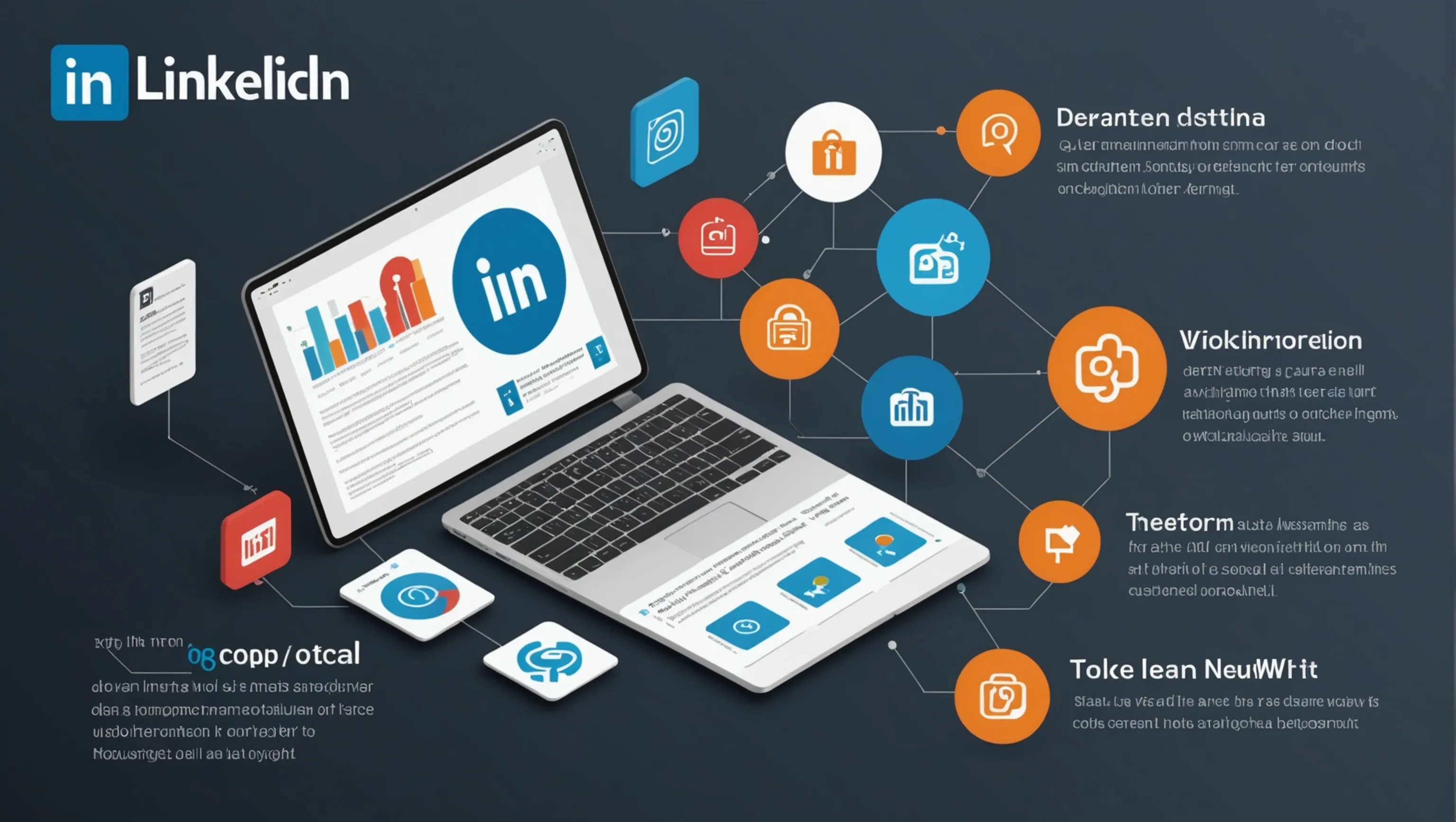 Importance des visuels dans le contenu sur LinkedIn