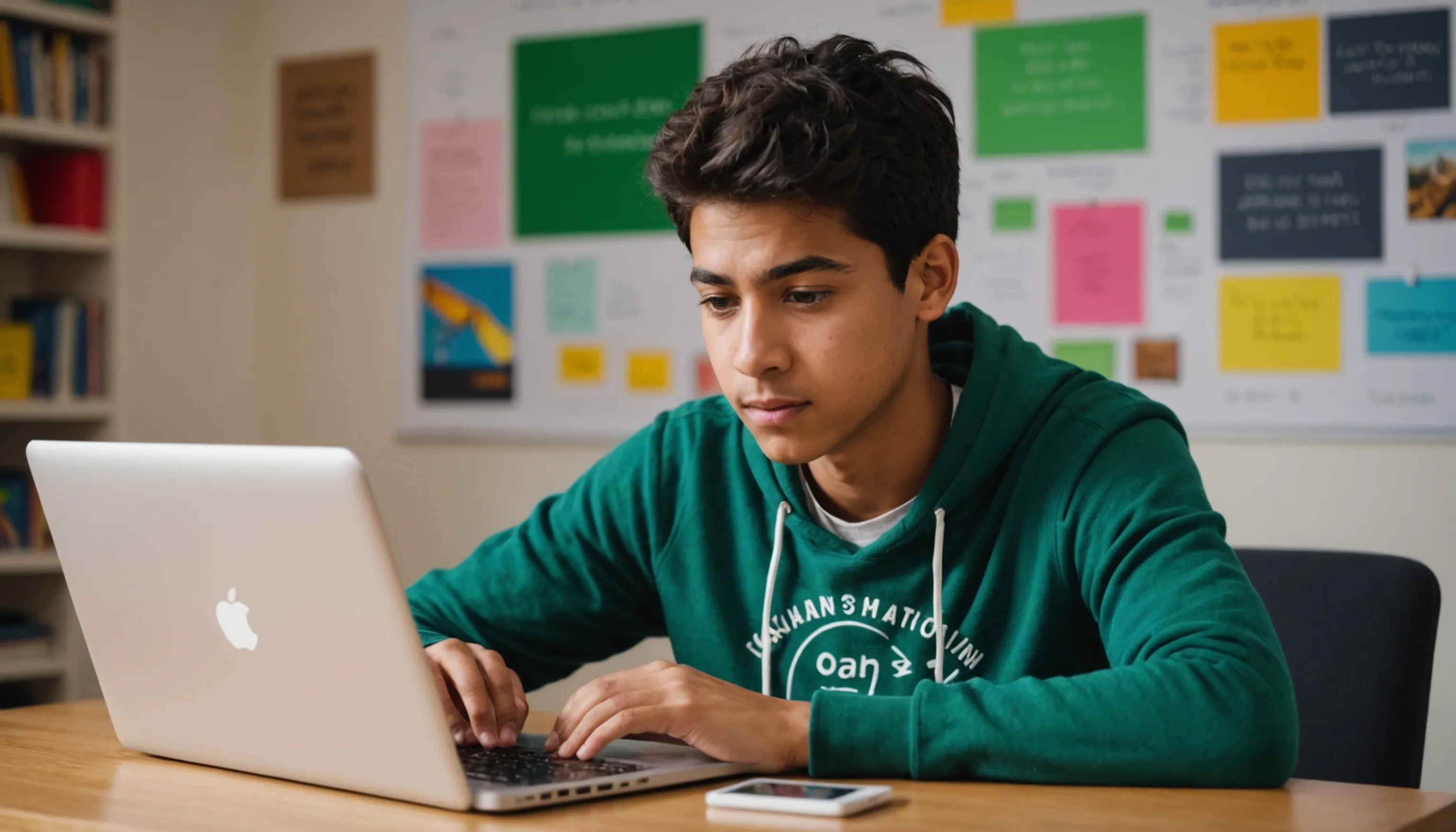 Teenager struggling with motivation to use Khan Academy effectively