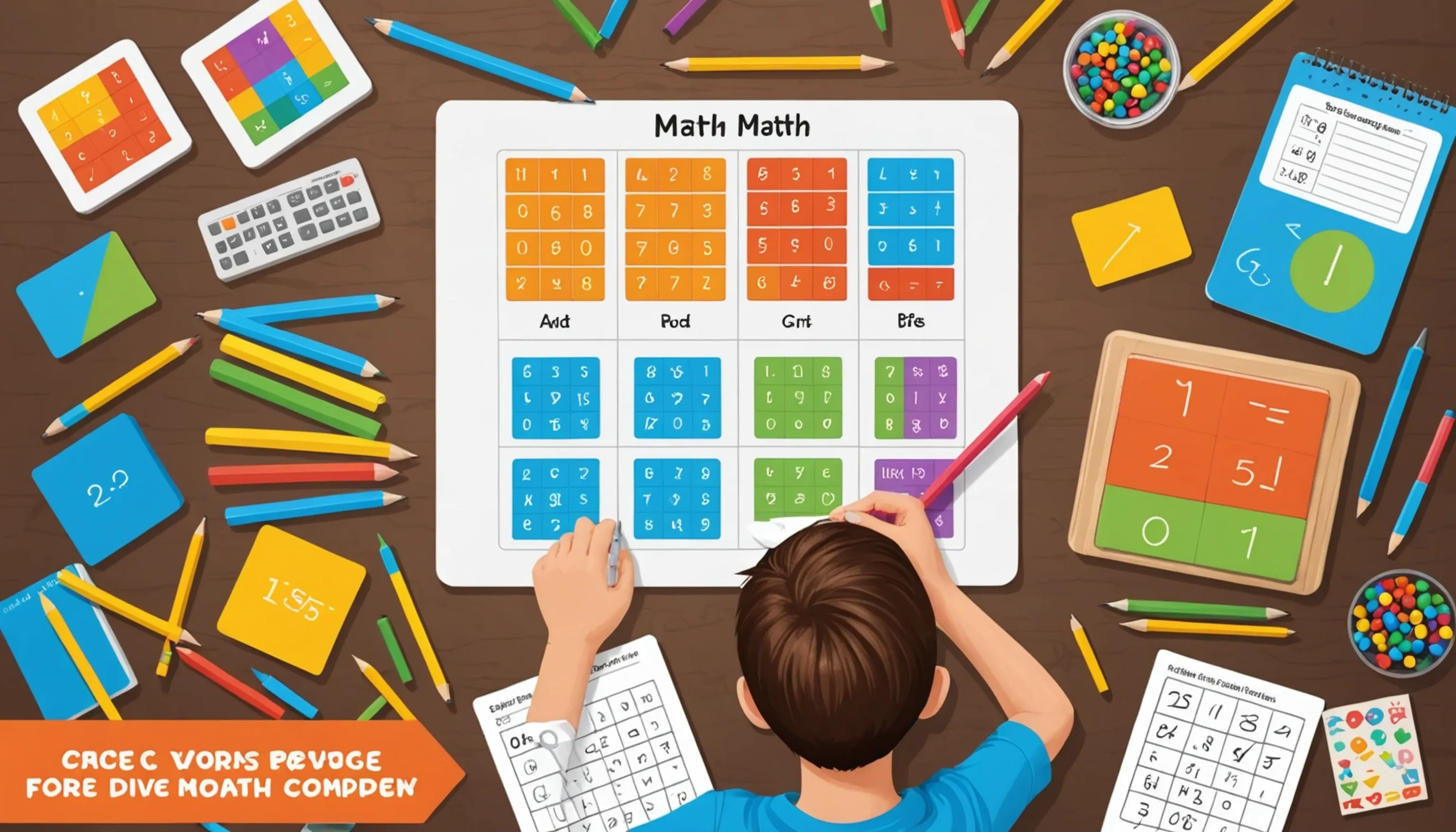 Cognitive skills development in math learning for kids and teens