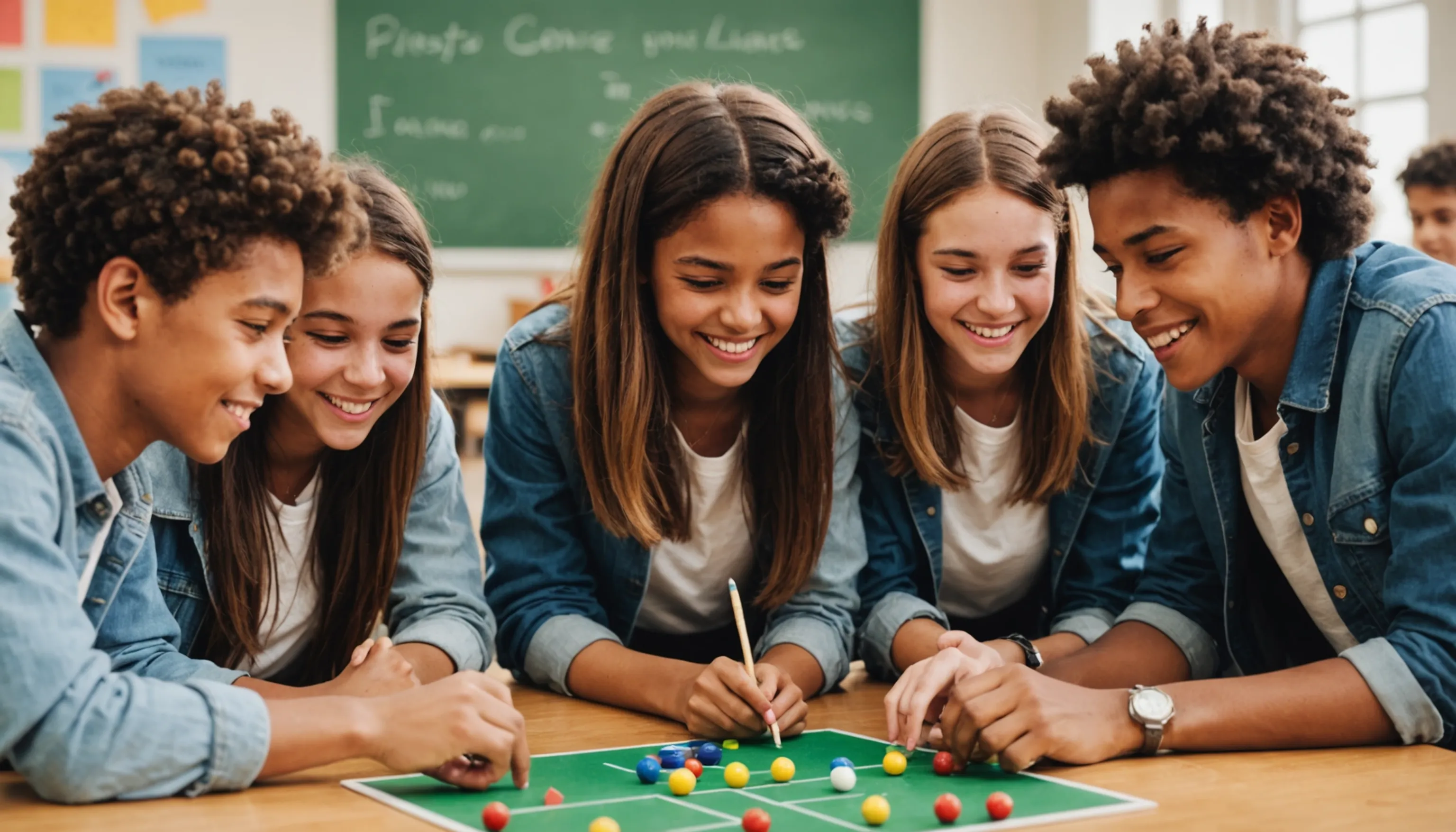 Engaging learning games for teenagers to enhance education