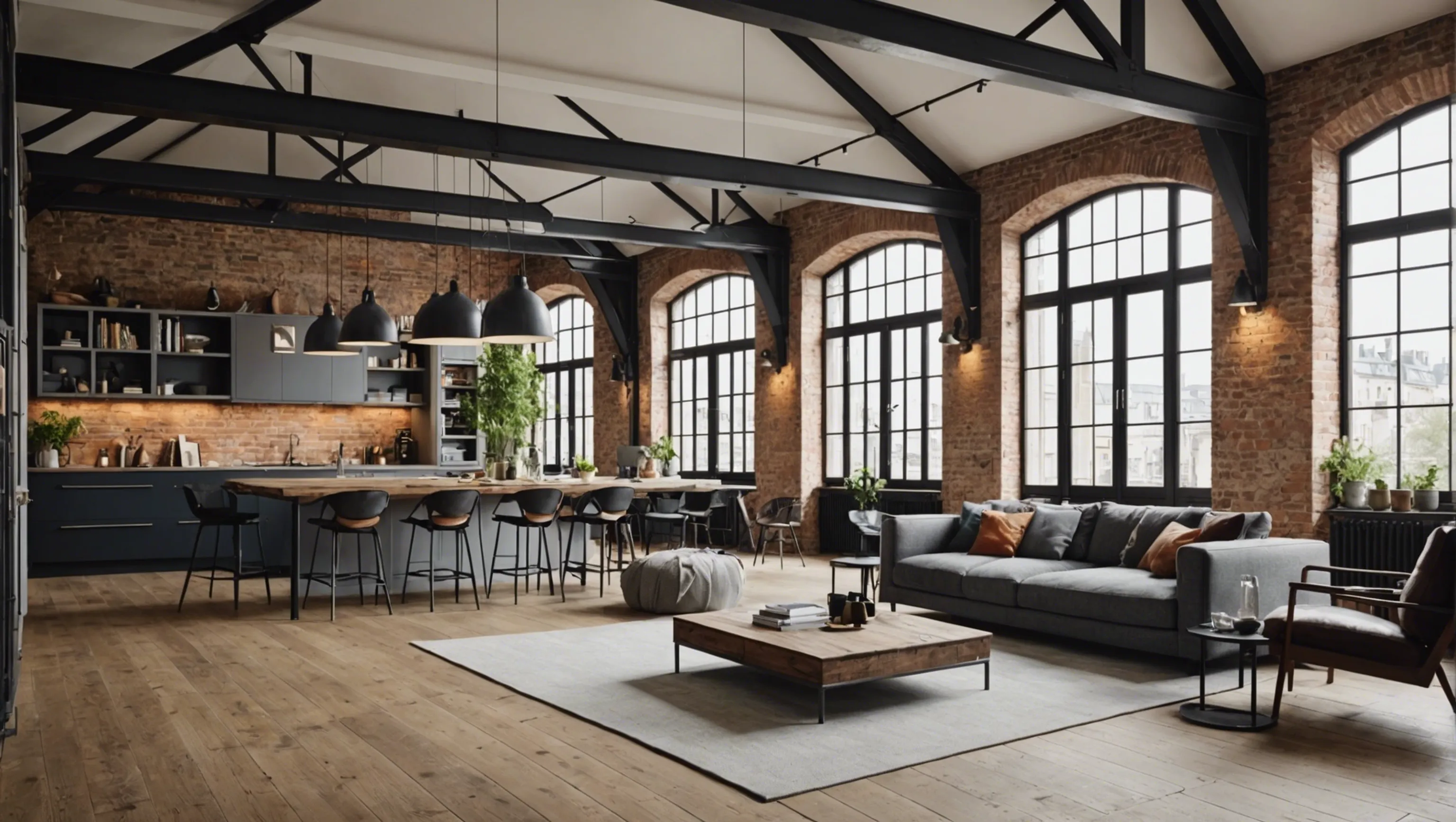 Loft avec style loft londonien à Paris pour directeurs, CEO, DRH et créatifs