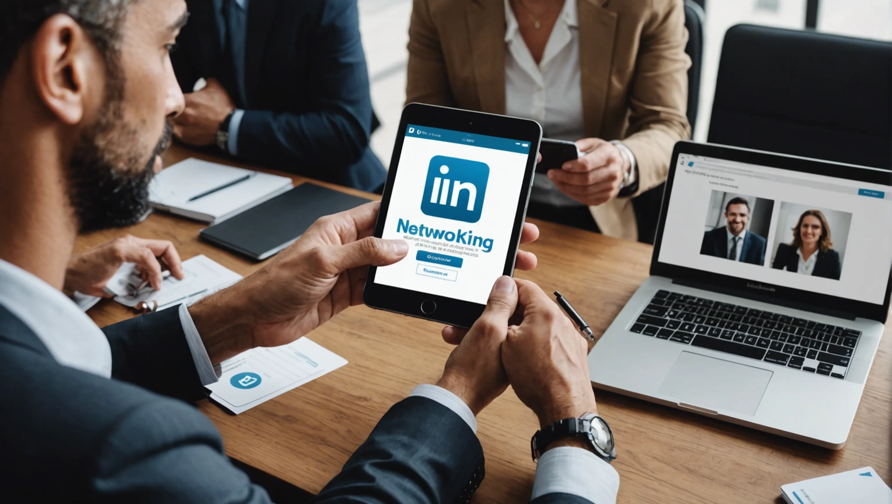 Netzwerken und Beziehungen aufbauen auf LinkedIn