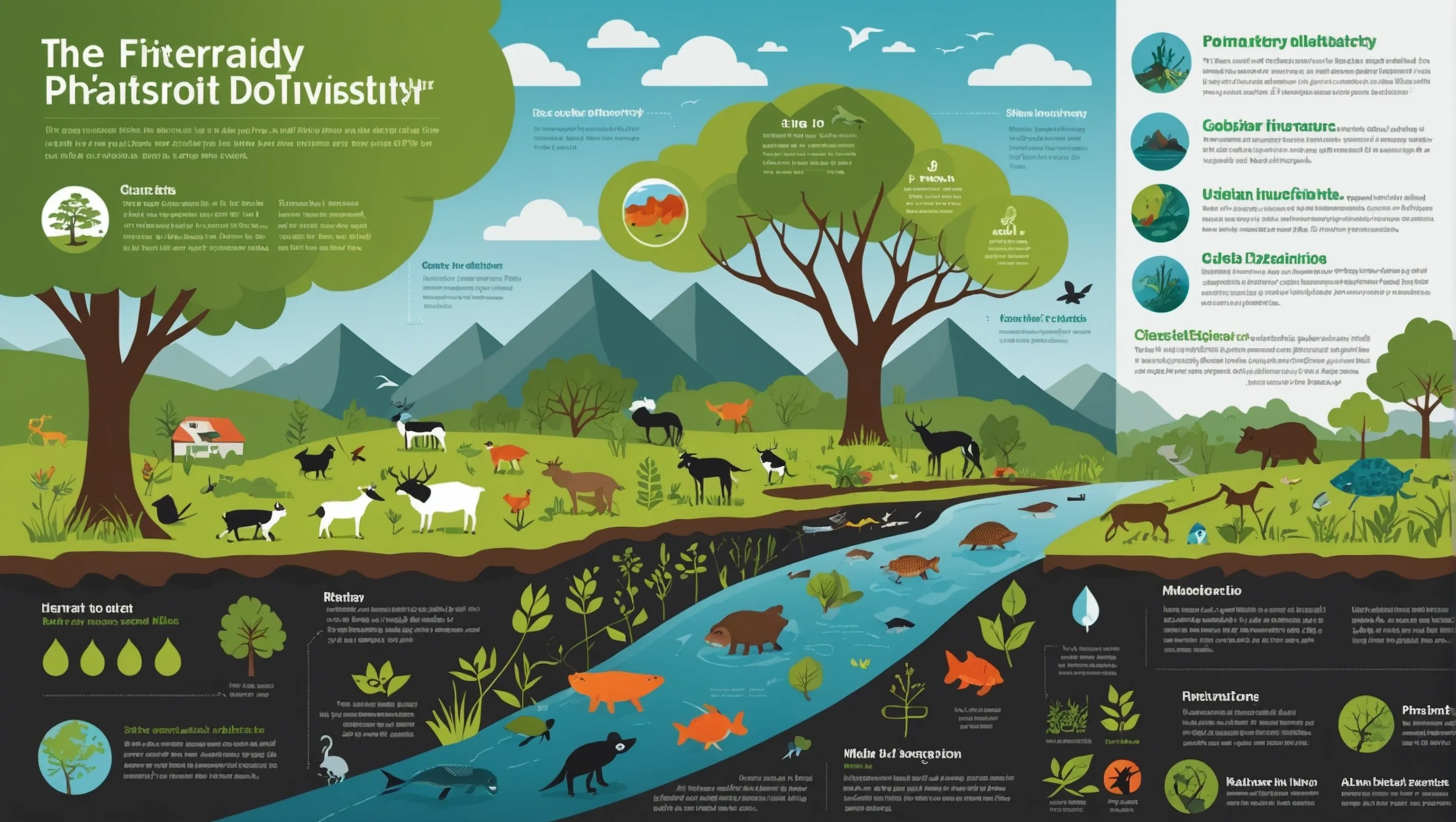 Menaces pesant sur la biodiversité et leurs impacts