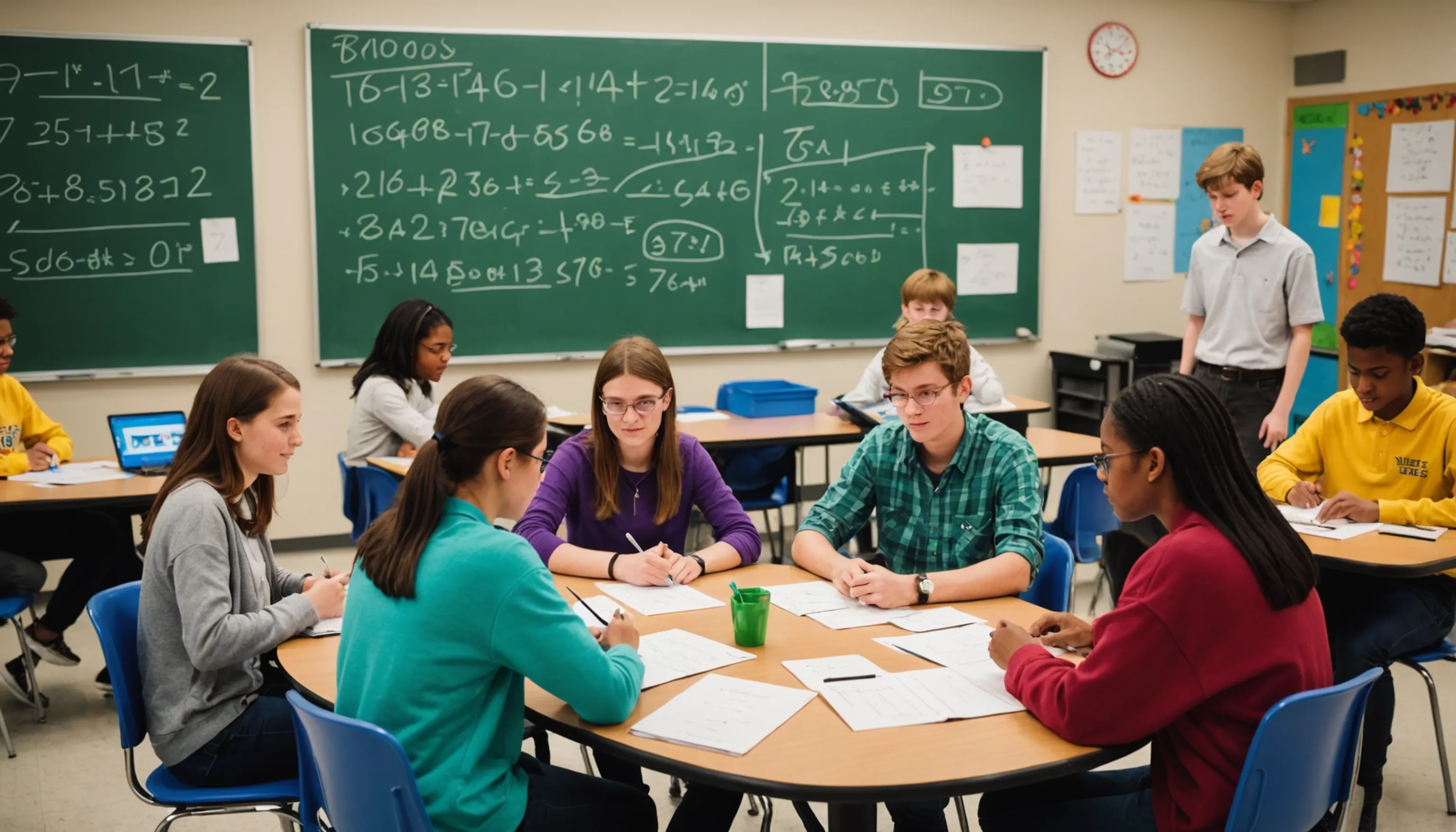 Math clubs and extracurricular activities for teenagers