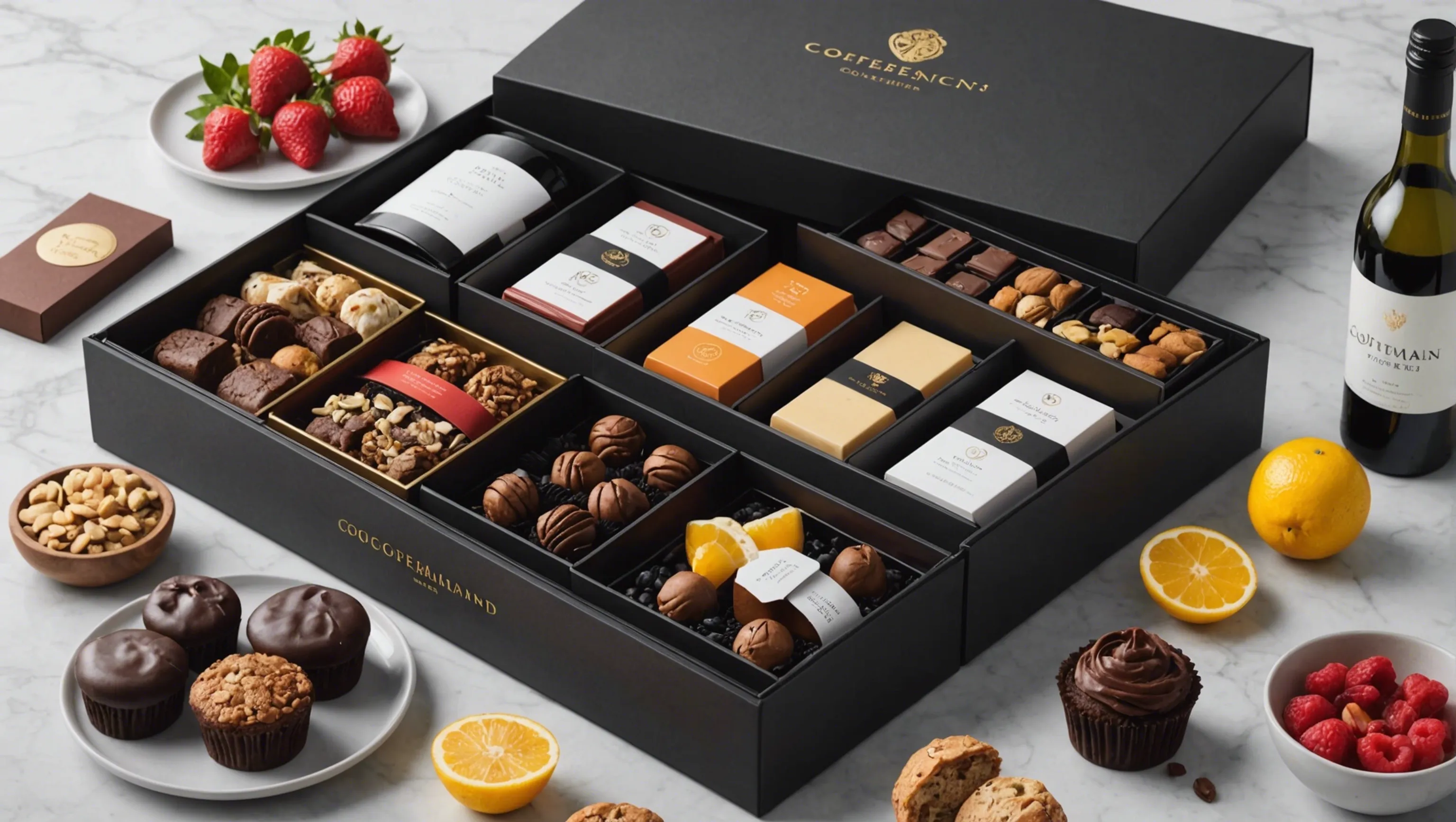 Coffret gourmand adapté aux entreprises