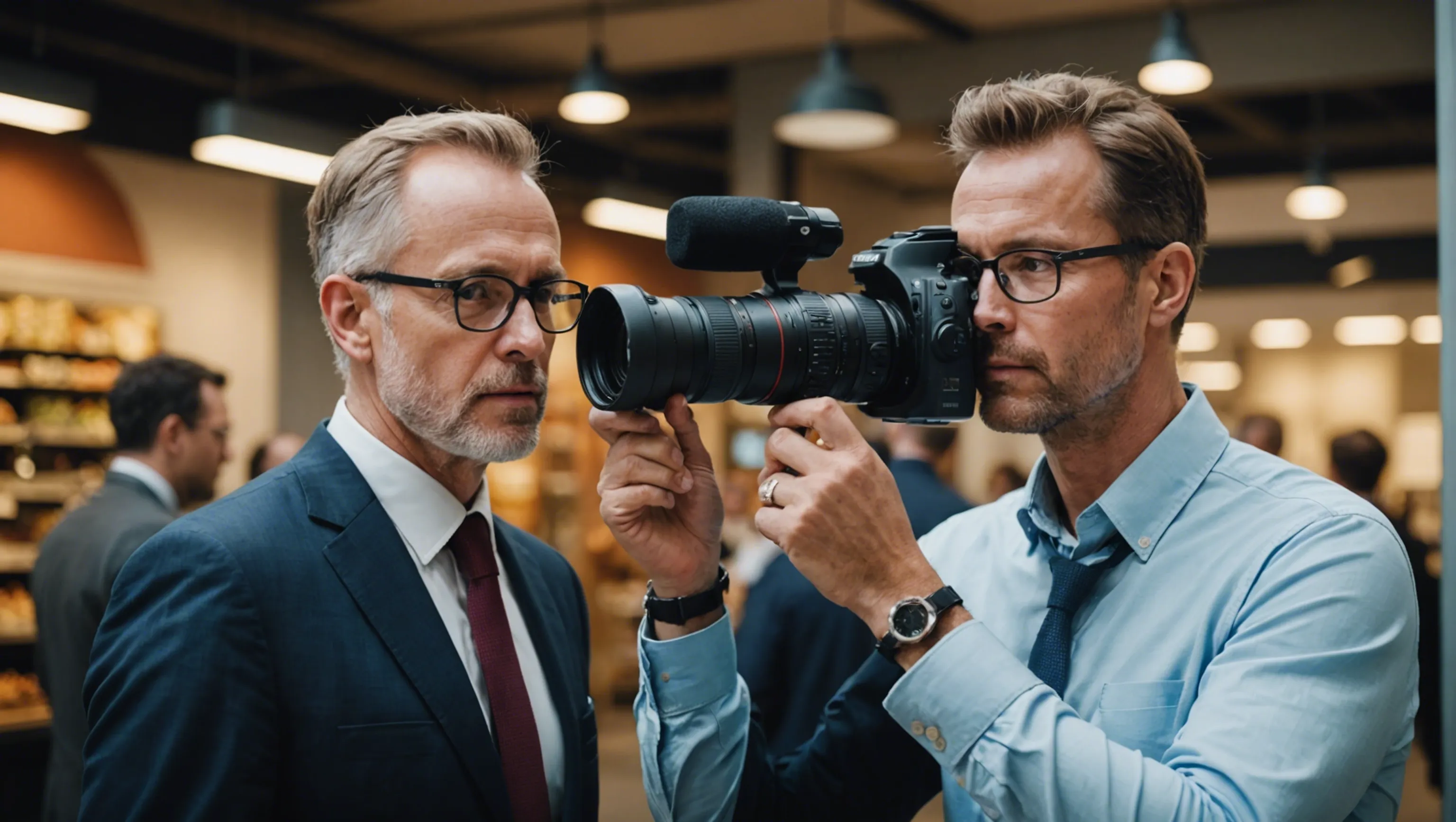 Directeur de l'innovation évaluant l'intérêt du marché