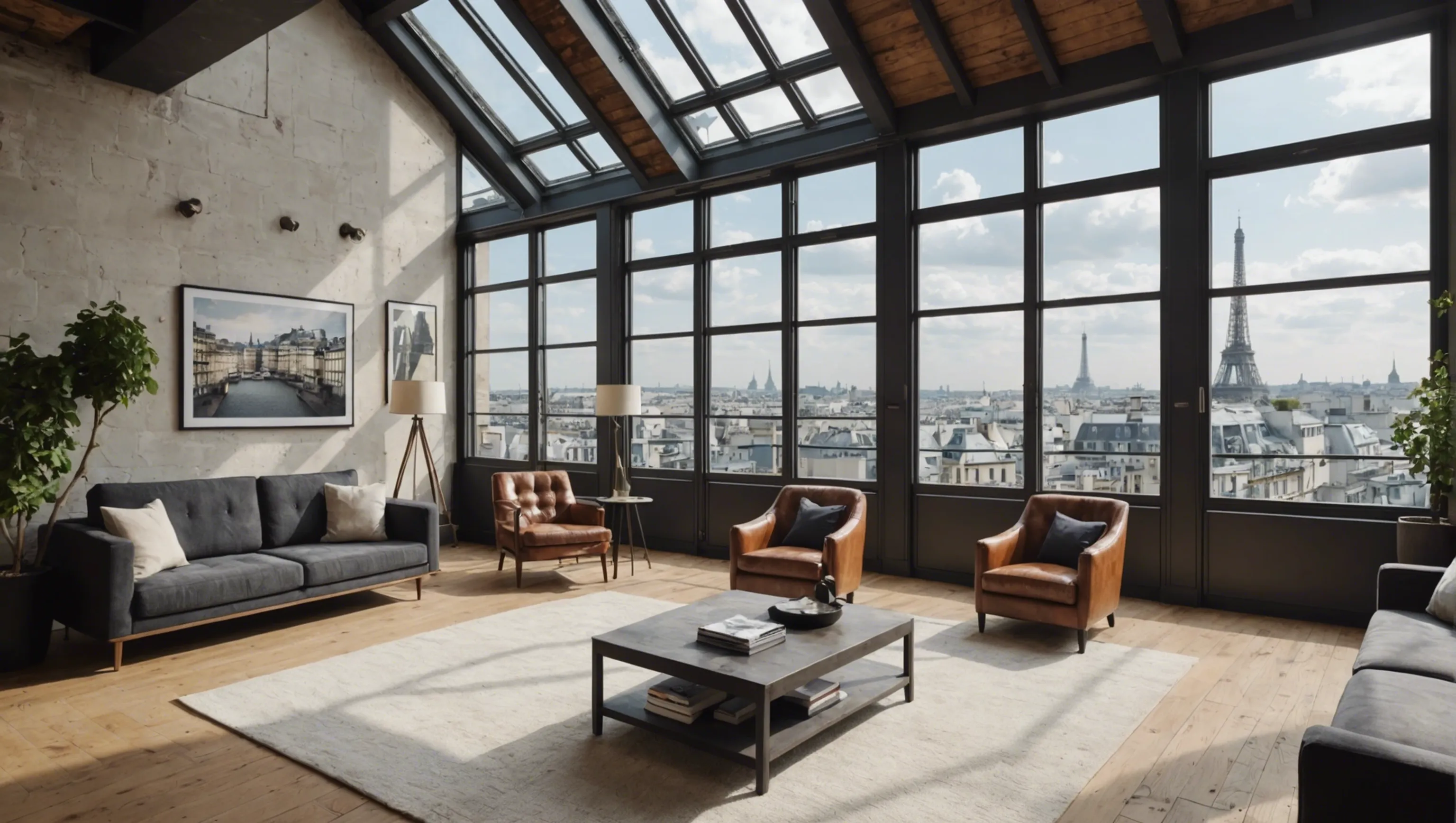 Loft avec vue à Paris pour les professionnels créatifs